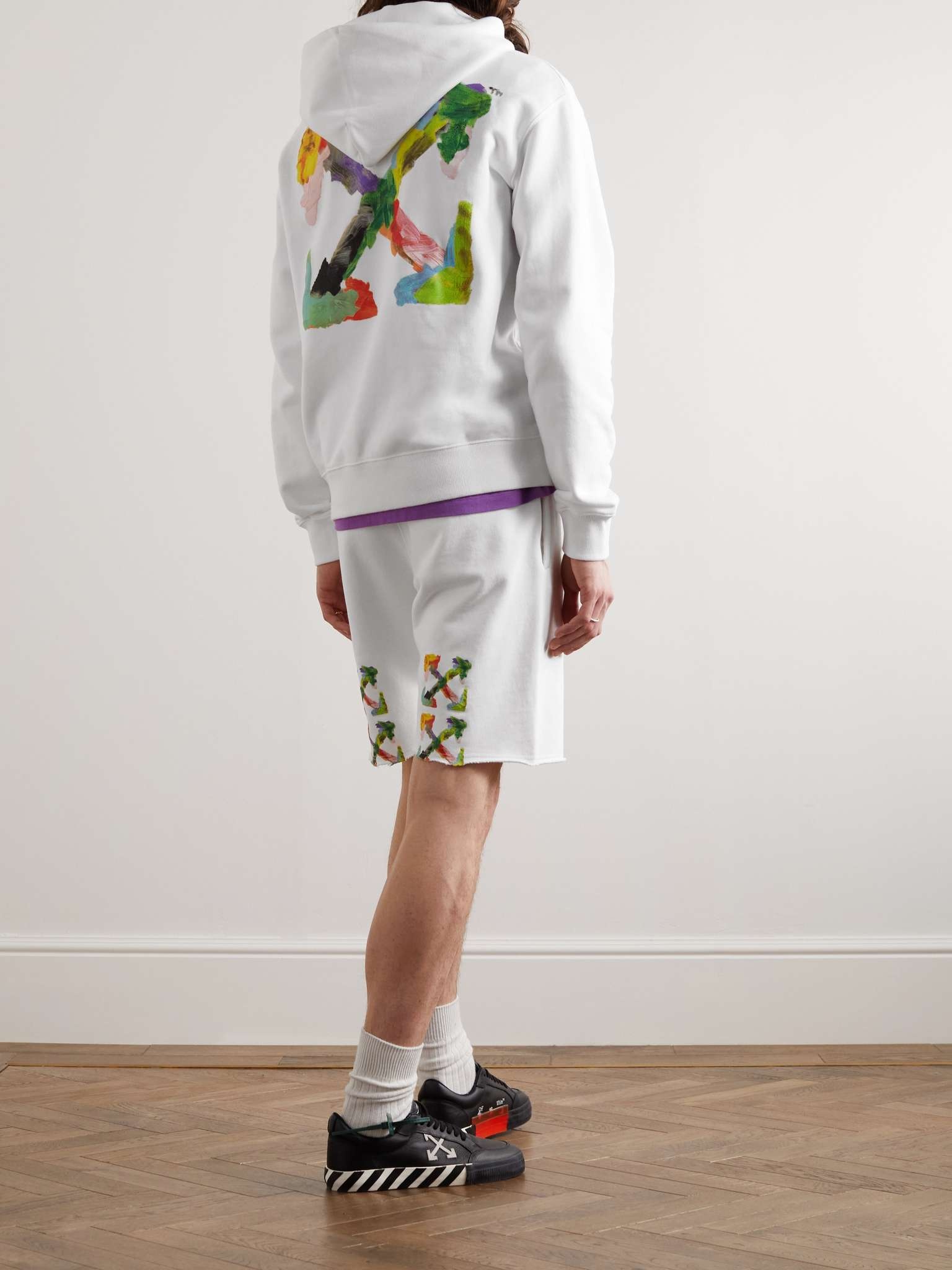 Logo-Print Cotton-Jersey Hoodie - 2