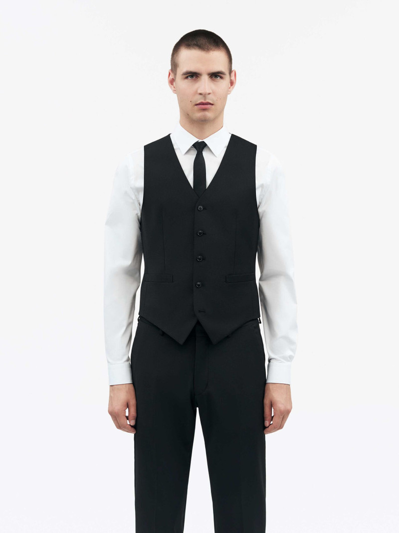 Wayde Polyester-Wool Blend Waistcoat 4