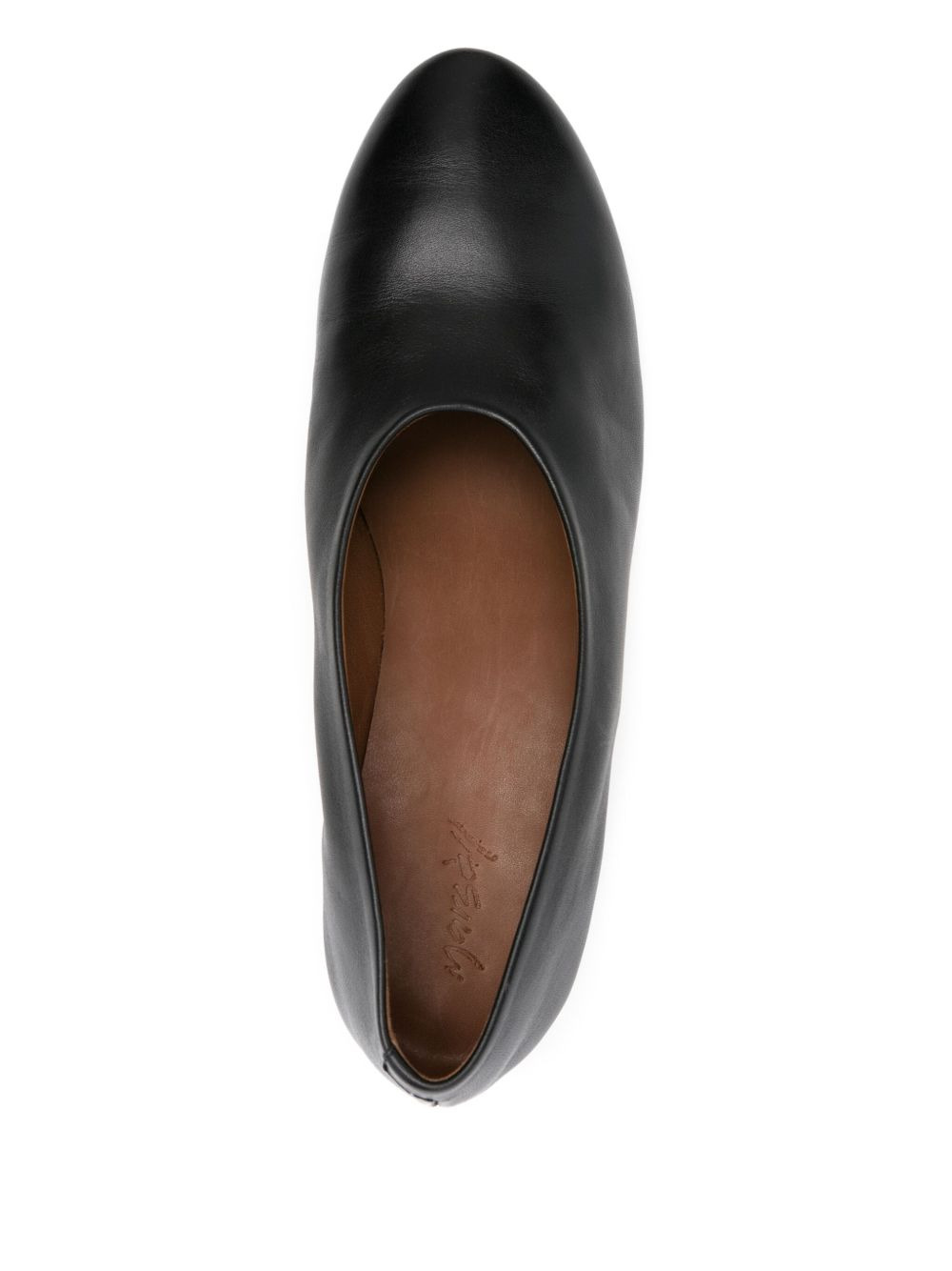 50mm leather pumps - 4