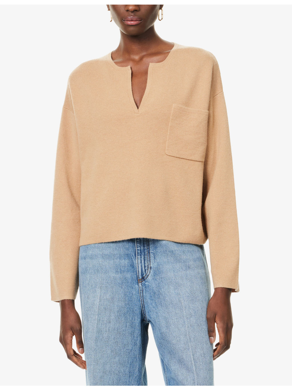 Zibello Boxy-Fit Wool-And-Cashmere Jumper - 3