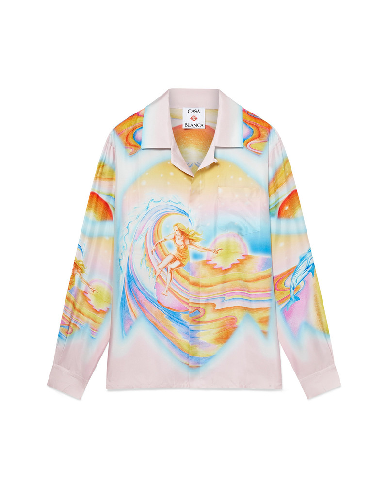 Psychedelic Nirvana Silk Shirt | Casablanca Paris - 1