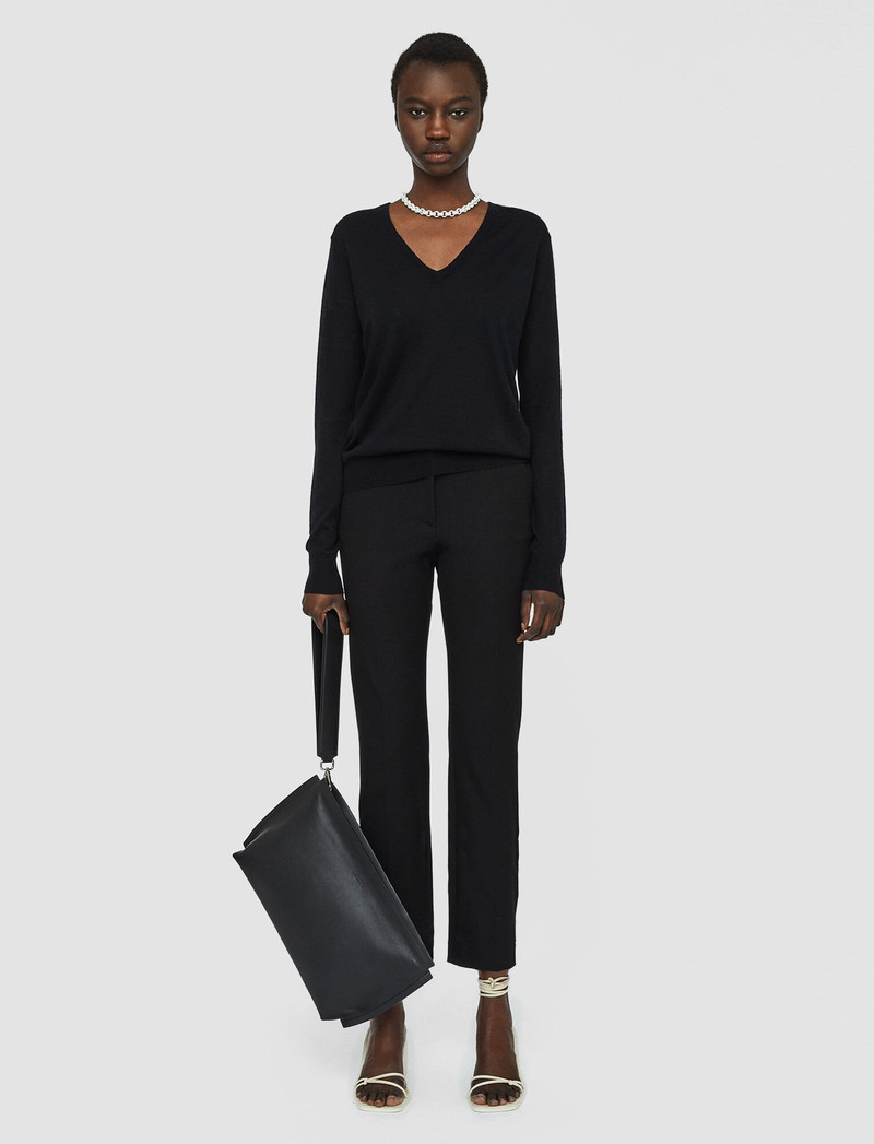 JOSEPH Cashair V Neck Jumper outlook