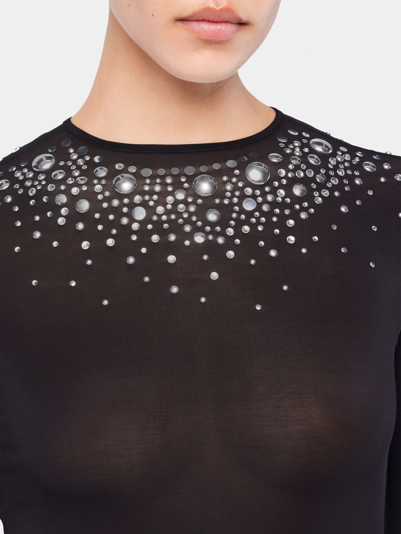 LONG SECOND-SKIN JERSEY DRESS 6