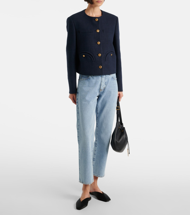 BLAZÉ MILANO Shamo cotton-blend tweed jacket outlook