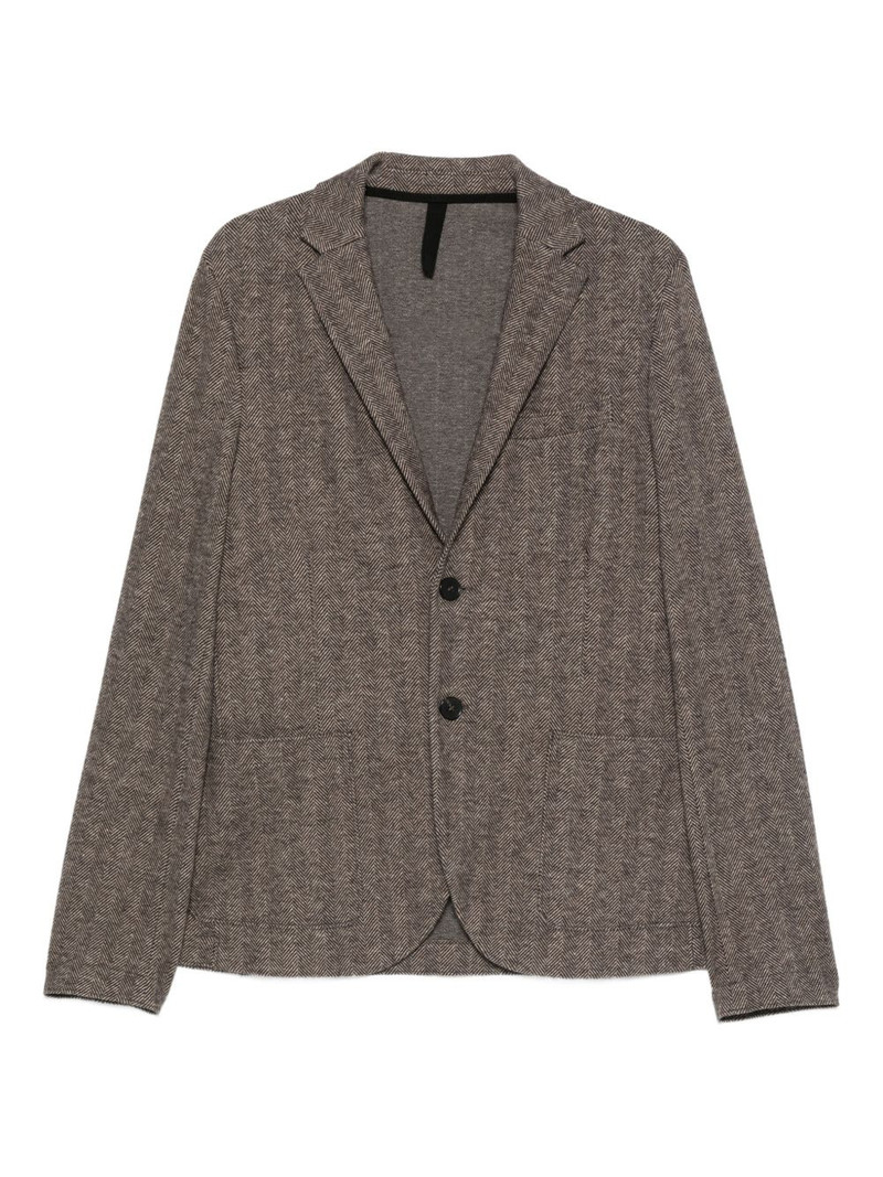 herringbone two-button jacket 1