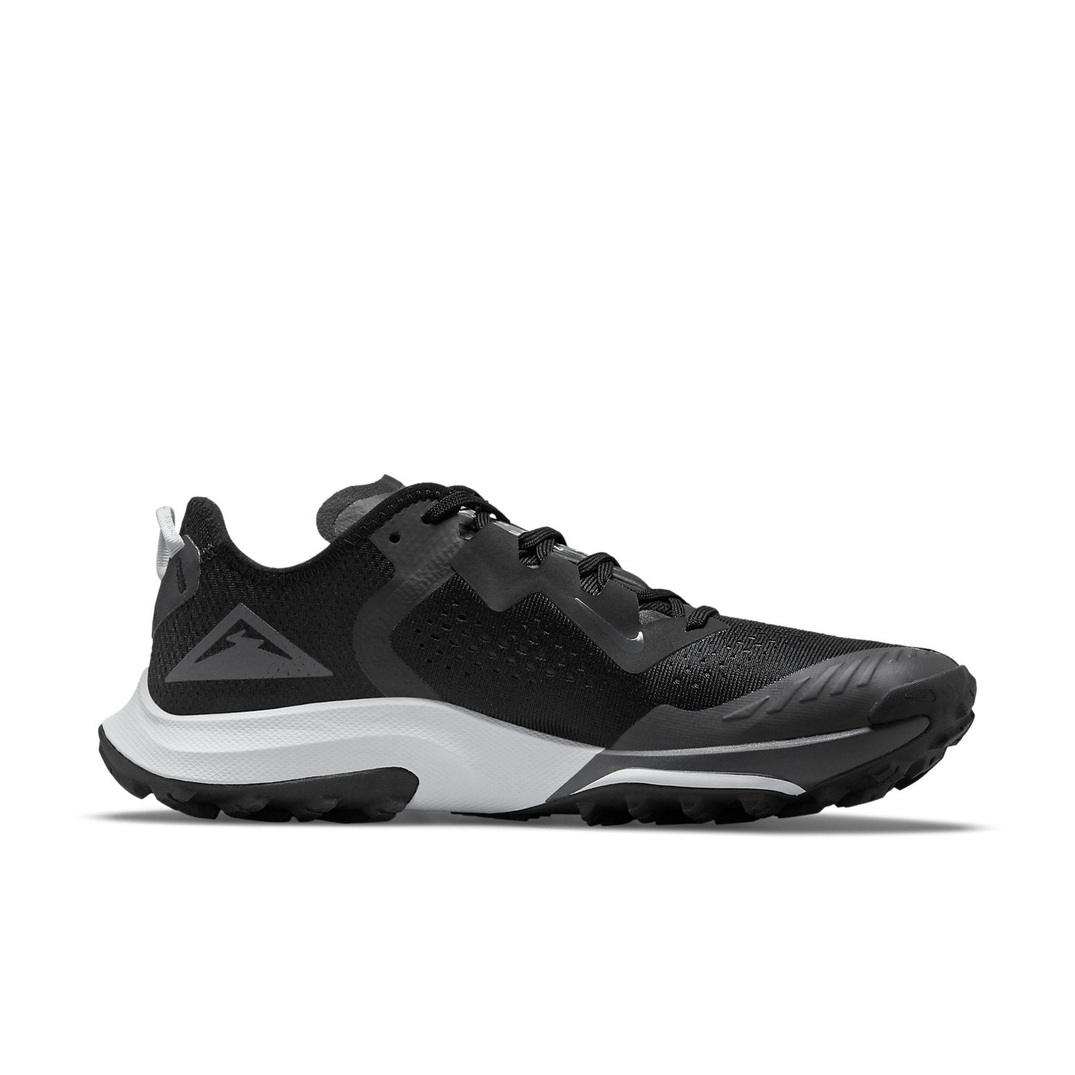 Nike Air Zoom Terra Kiger 7 Black Pure Platinum Men\'s Trail Running Shoes CW6062 Nike Running Shoe Air Zoom Terra Kiger 7 - Black/Pure  main image 3