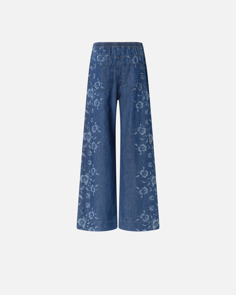 PINKO FLORAL DENIM JEANS outlook