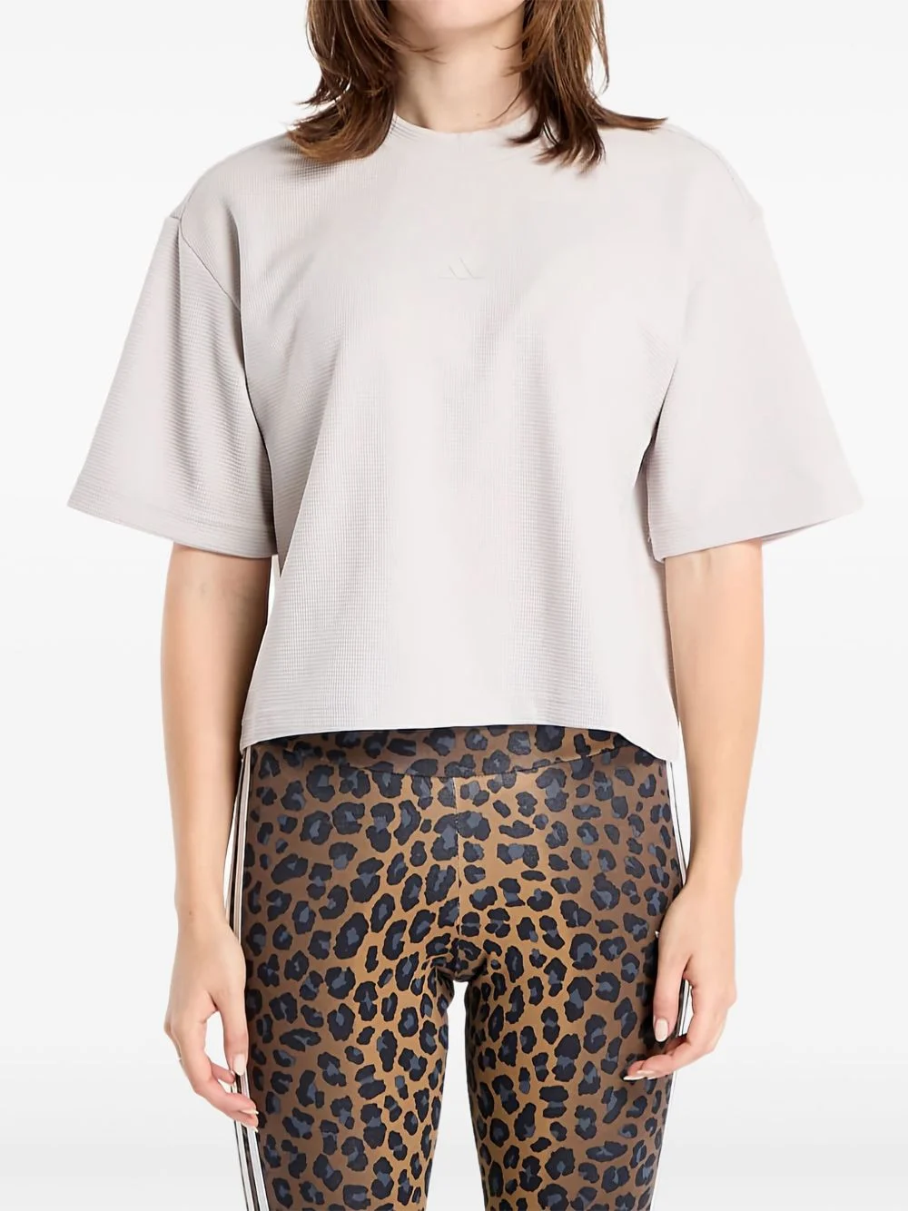 waffle motion yoga T-shirt - 1