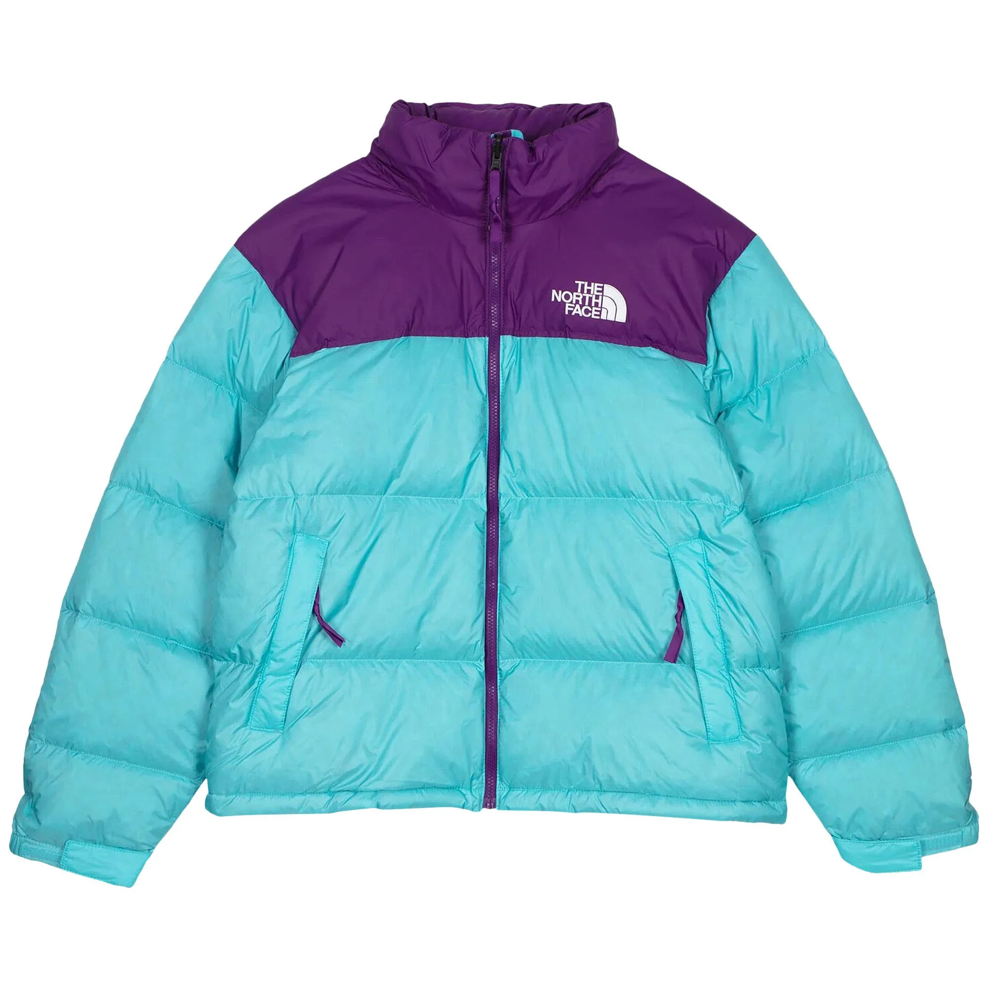 The North Face 96 Retro Nuptse Jacket 'Transantarctic Blue/Purple' - 1