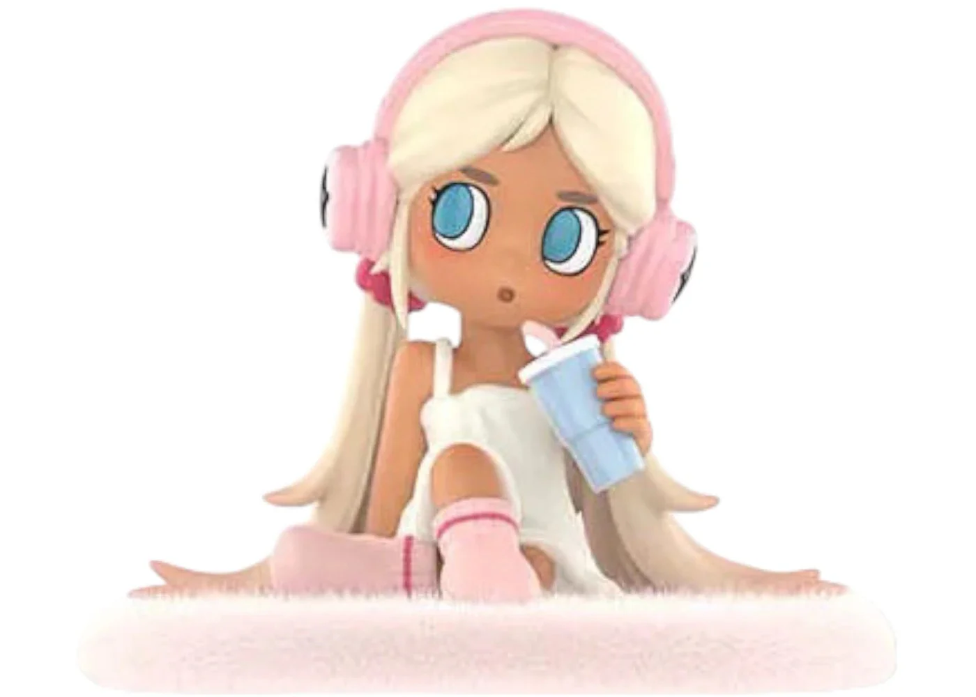 Pop Mart Lil Peach Riot Sleepover Series Poppy-Face Mask Figure - 1