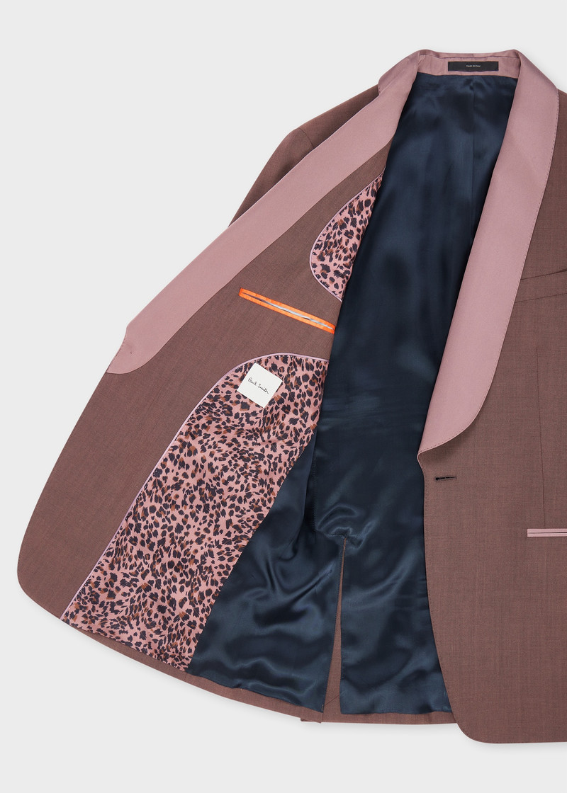 Dark Mauve Wool-Mohair Suit 4