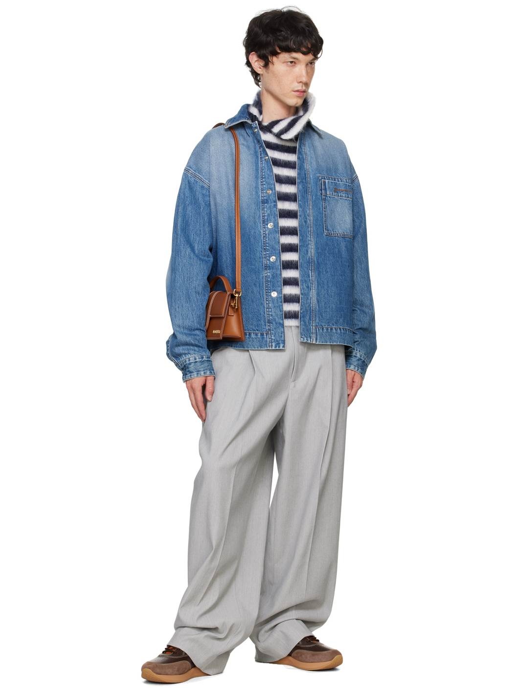 Navy & White La Casa 'Le pull Marina' Sweater - 5