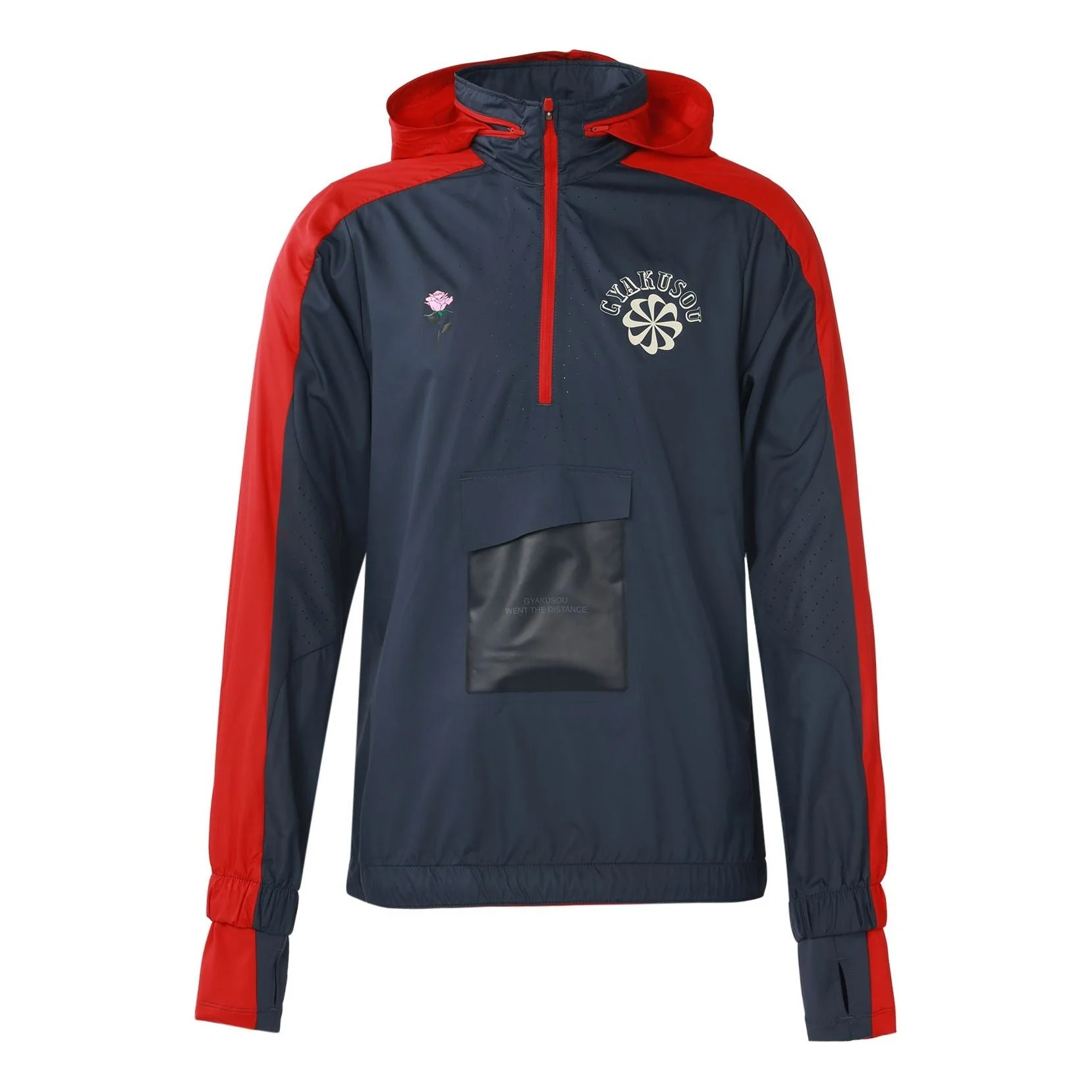 Nike 실험실 x Gyakusou 절반 Zip 두건 최고 '나비 블루' CD7108-447 - 1