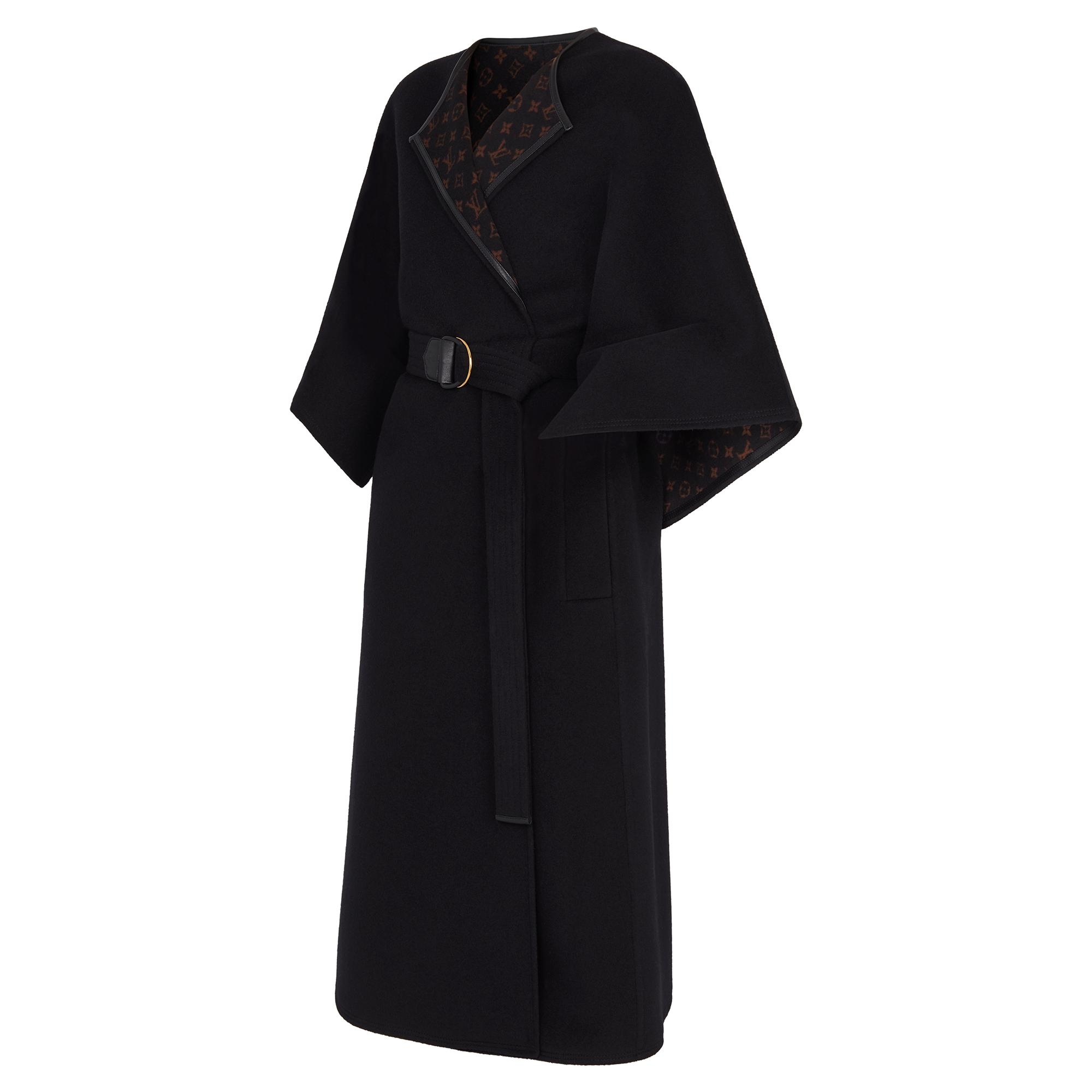 Batwing Wrap Coat - 2