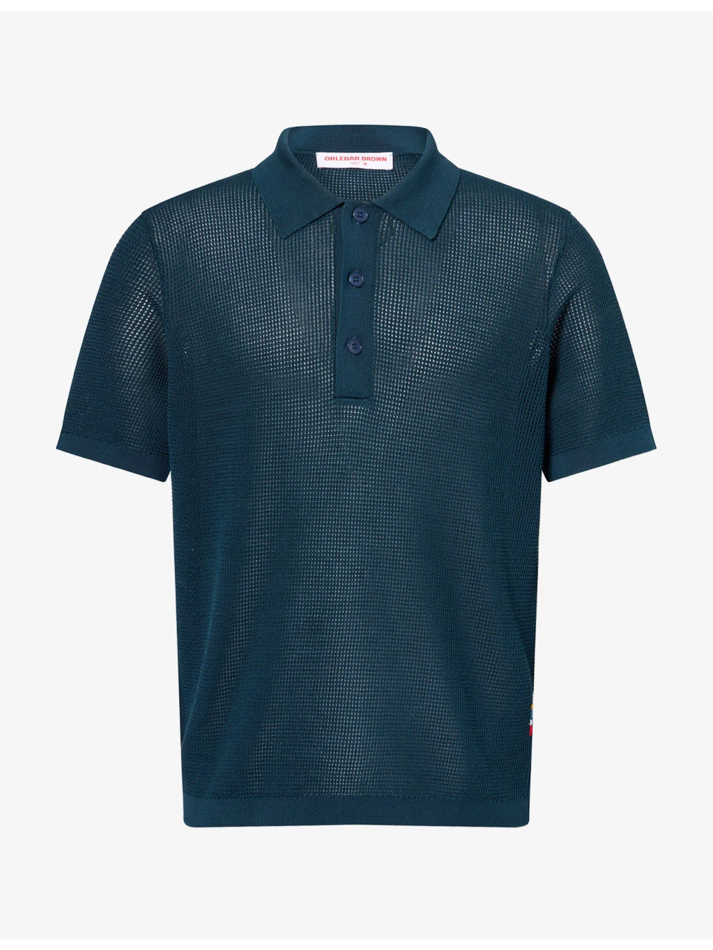 Keeling Knitted Cotton-Blend Polo Shirt - 1