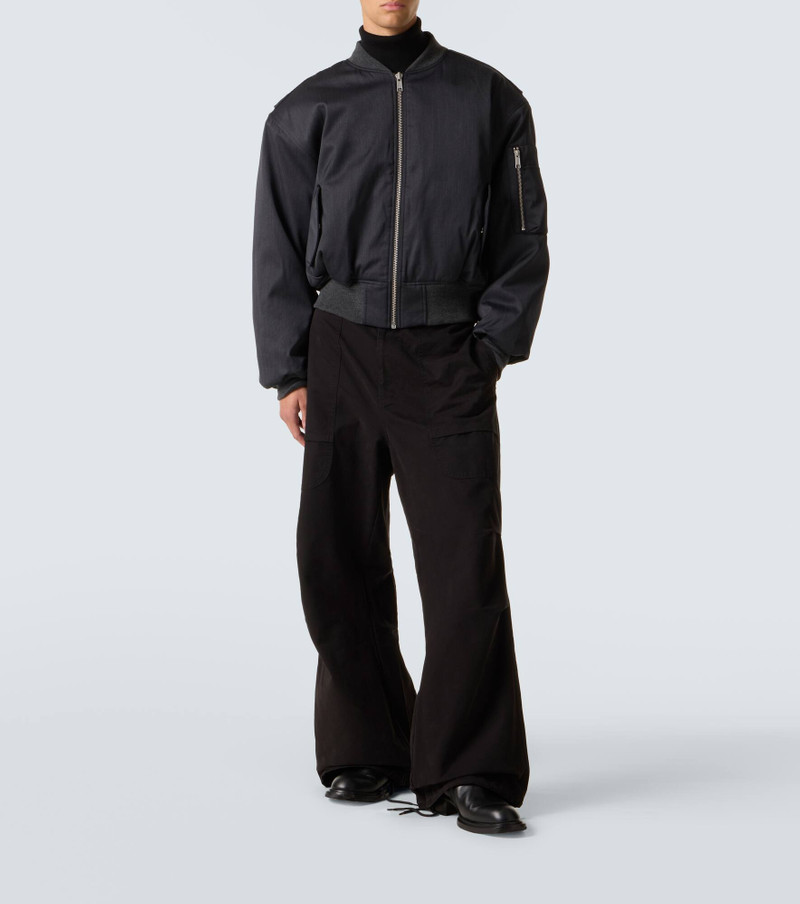 entire studios Cropped bomber jacket outlook