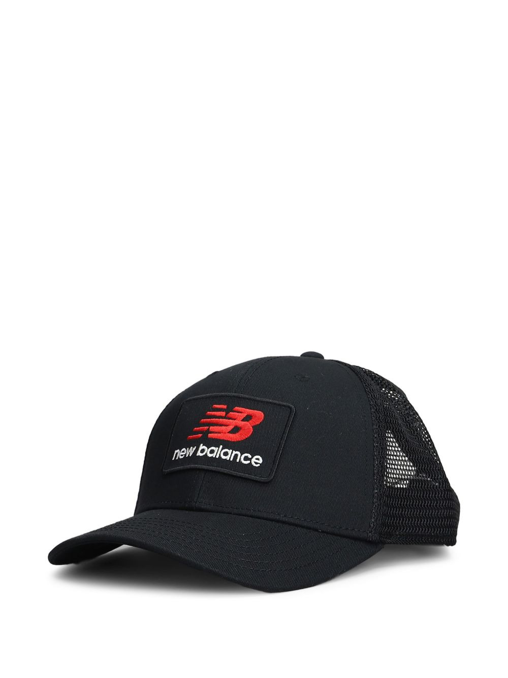 stacked patch logo trucker cap - 3