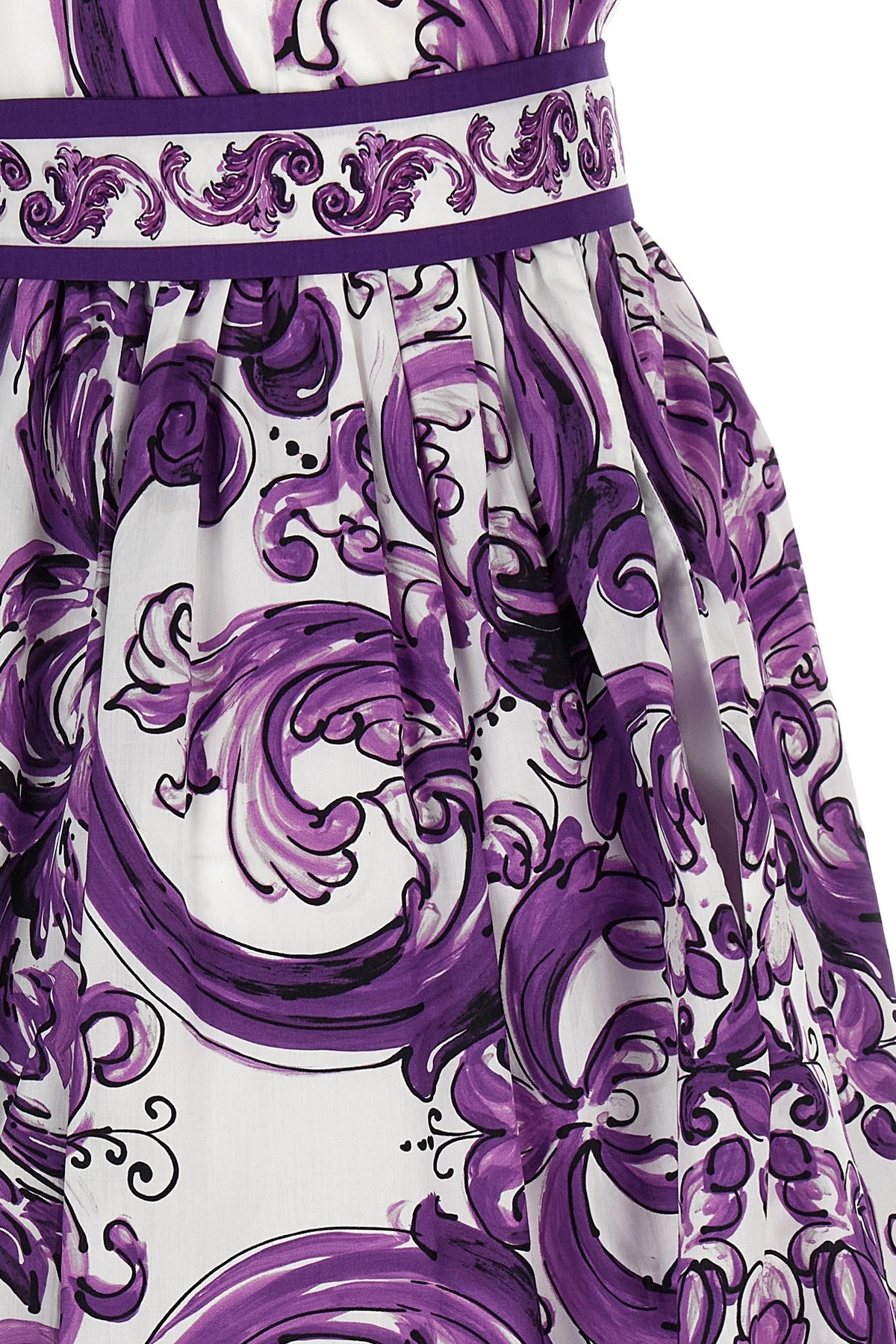 'Maiolica' print chemisier dress - 5