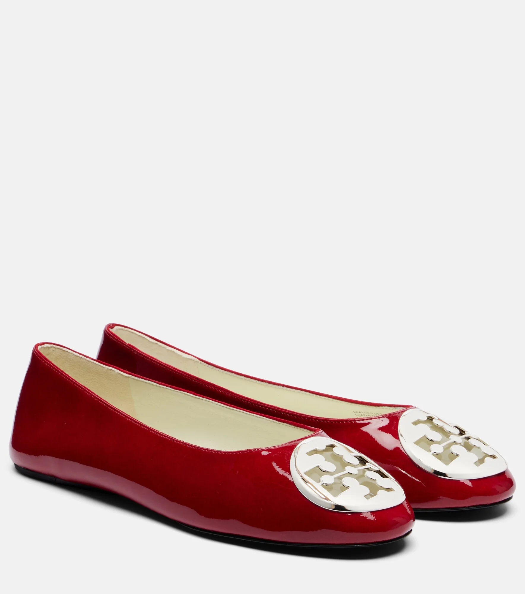 Reva embellished patent leather ballet flats - 1