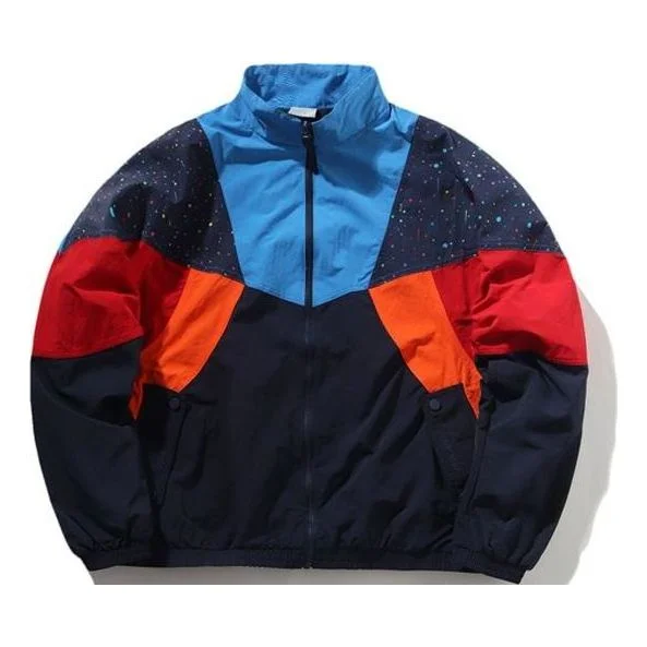 Li-Ning CF Series x Chenpeng Crossover New York Fashion Week Splash Ink Jacket Couple Style Jackets - 1