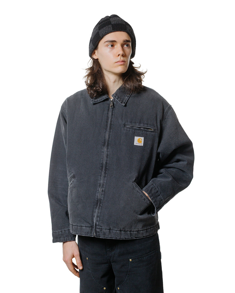 Carhartt Carhartt W.I.P. OG Detroit Jacket Black Grind Wash outlook