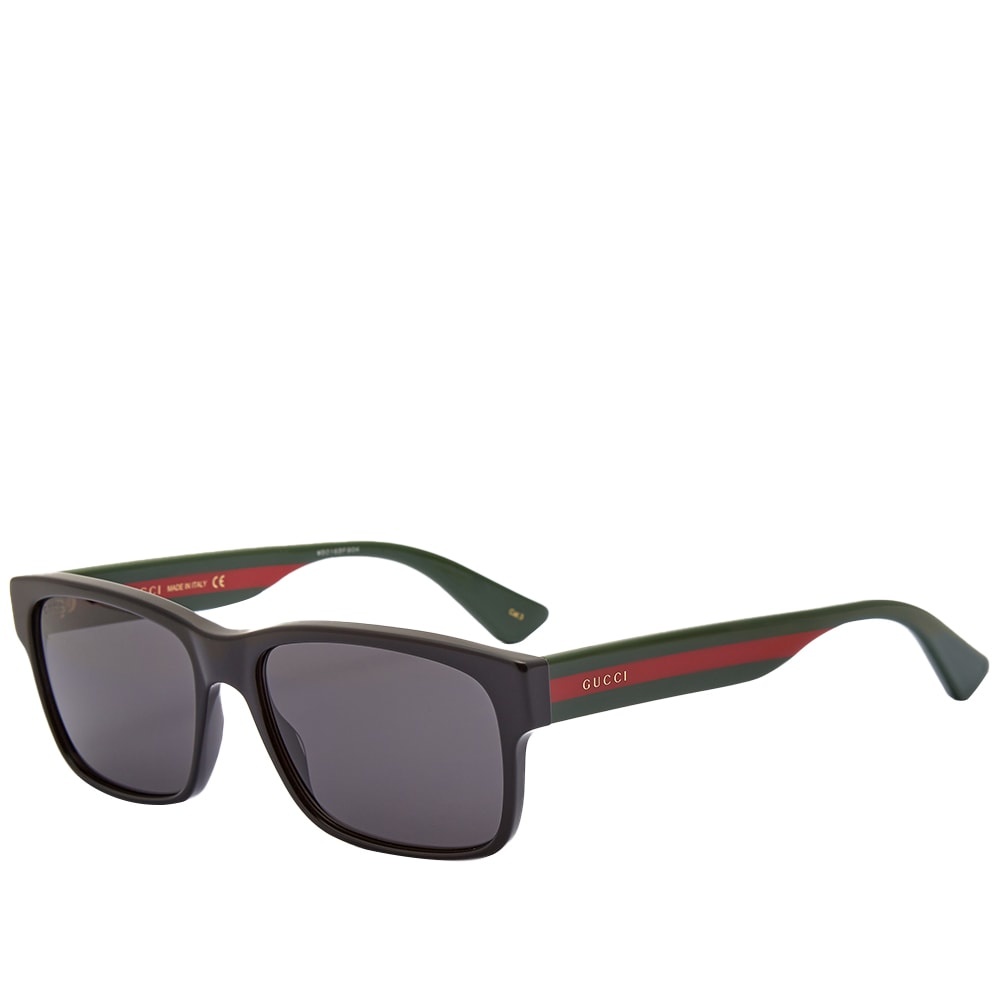 Gucci Sylvie Striped Sunglasses - 1