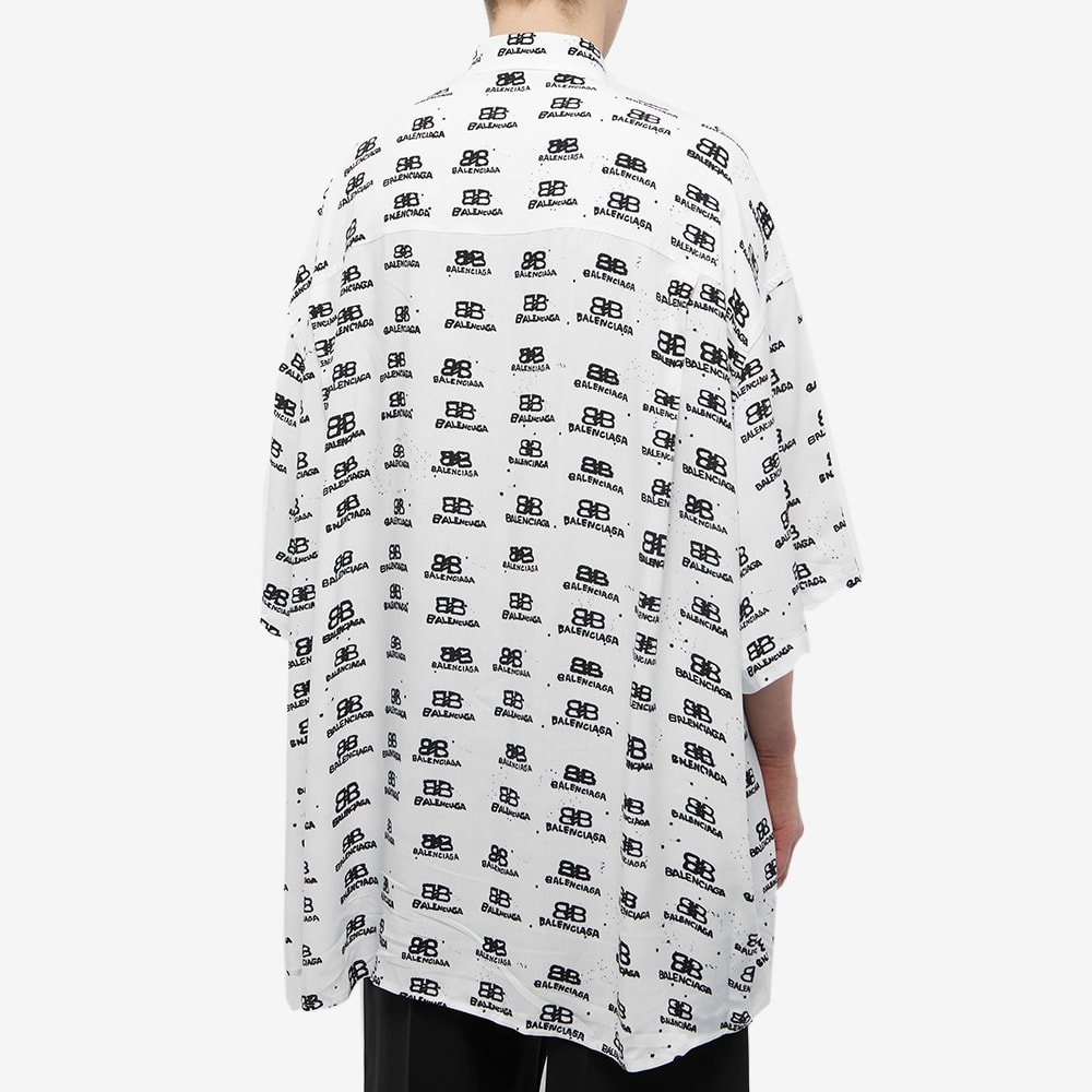 Balenciaga BB Oversize Short Sleeve Shirt - 3