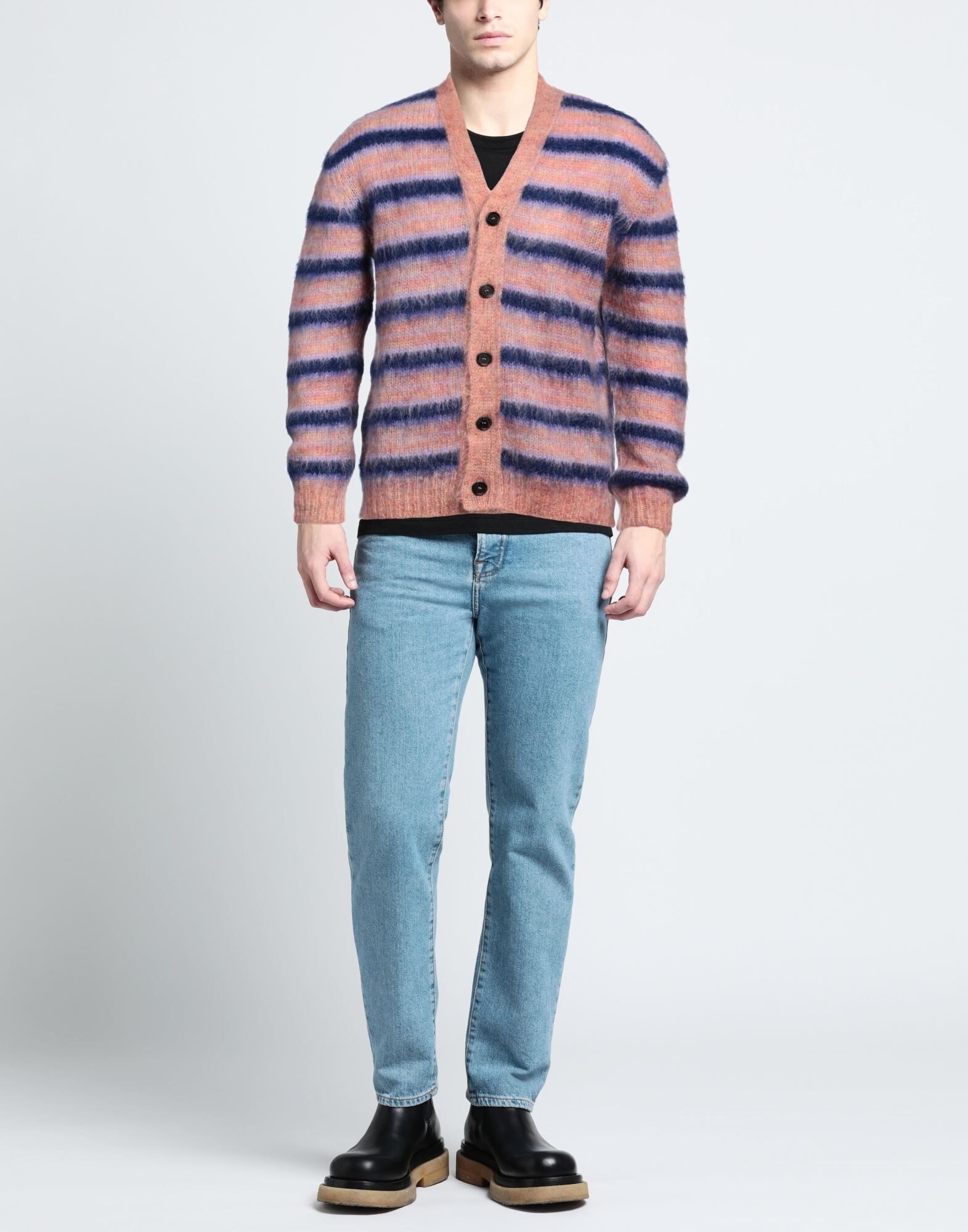Navy blue Men's Cardigan - 2
