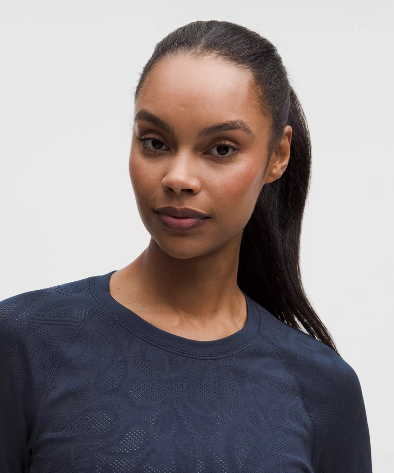 Swiftly Tech Long-Sleeve Shirt 2.0 Hip Length *Paisley 4