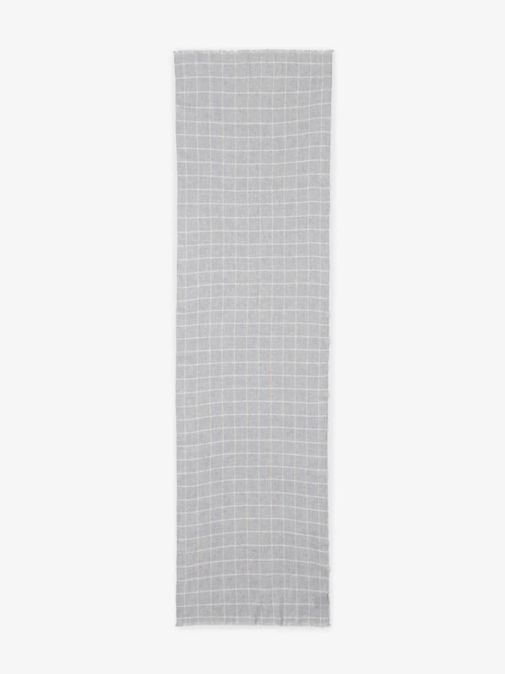 tartan check scarf - 1