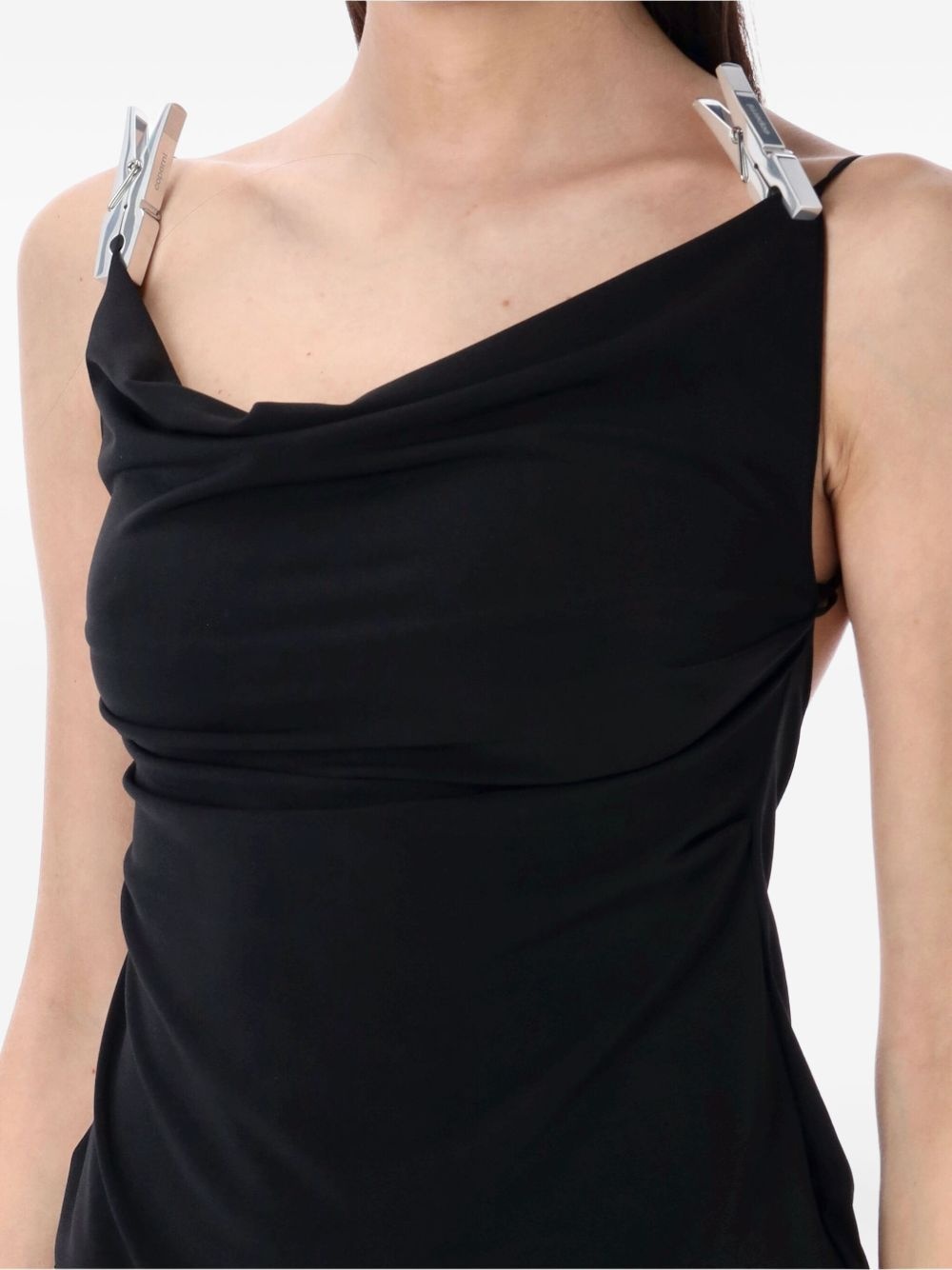 draped maxi dress - 3