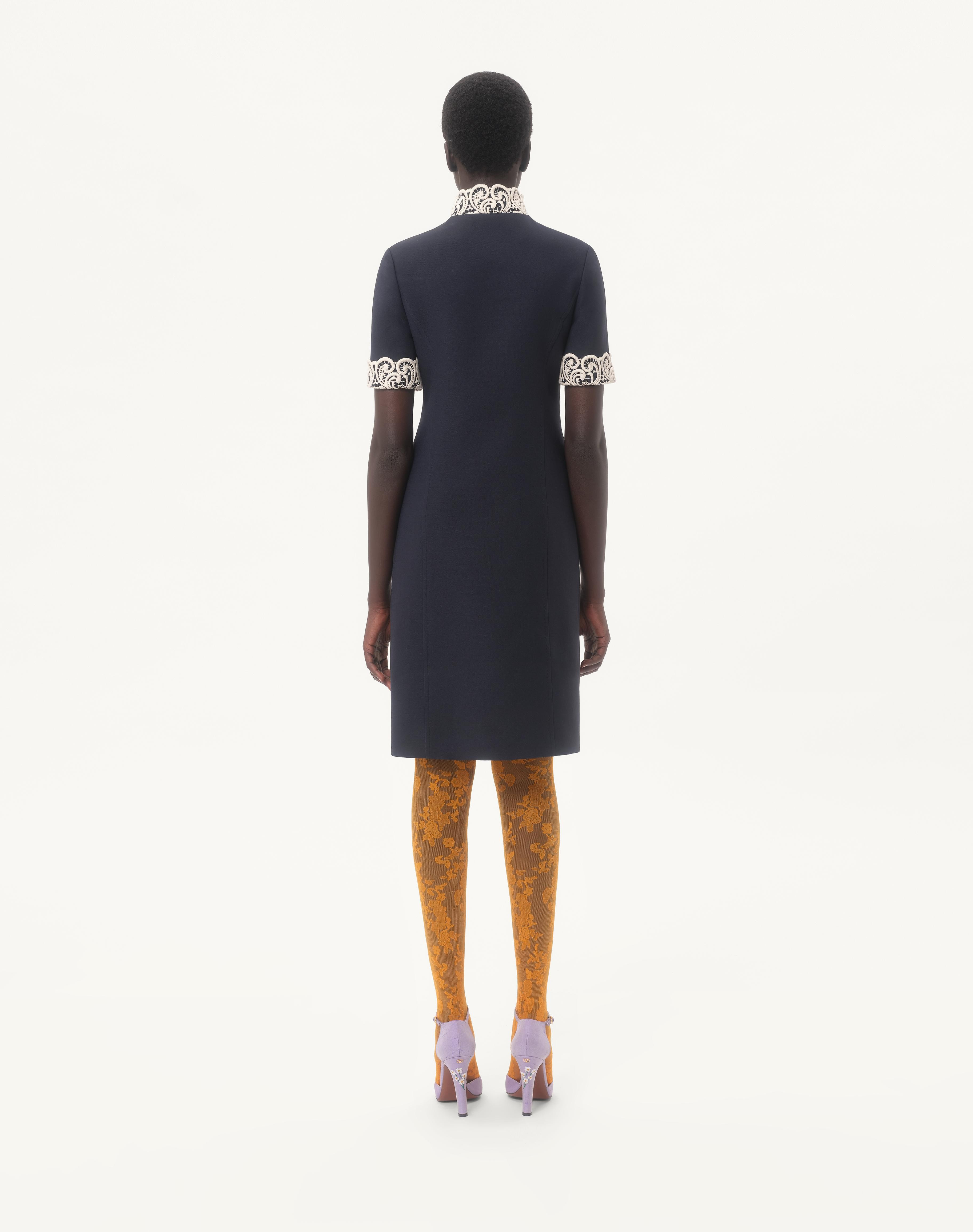 CREPE COUTURE MIDI DRESS - 7