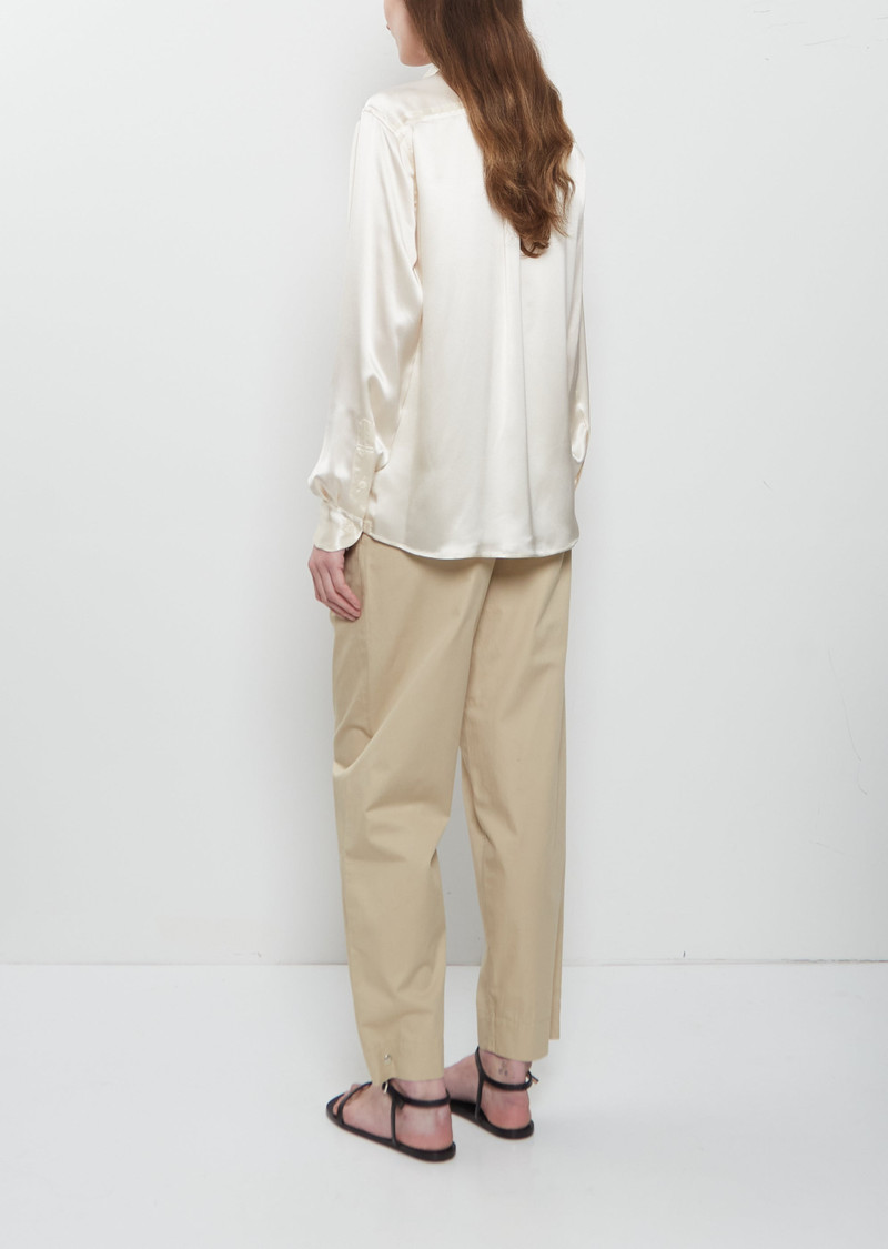 META CAMPANIA COLLECTIVE Pablo Unlined Fluid Silk Shirt outlook