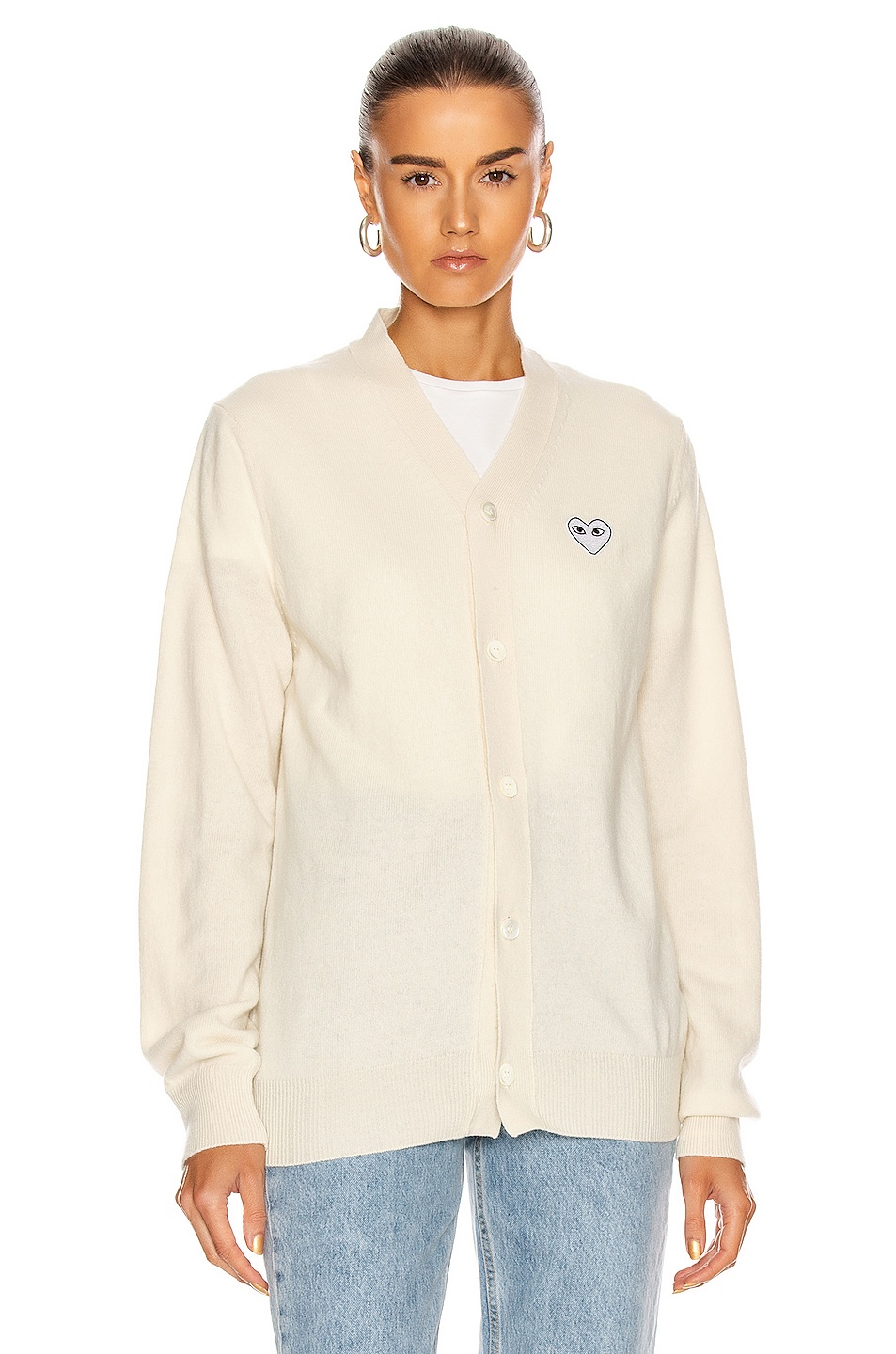 White Heart Cardigan - 2