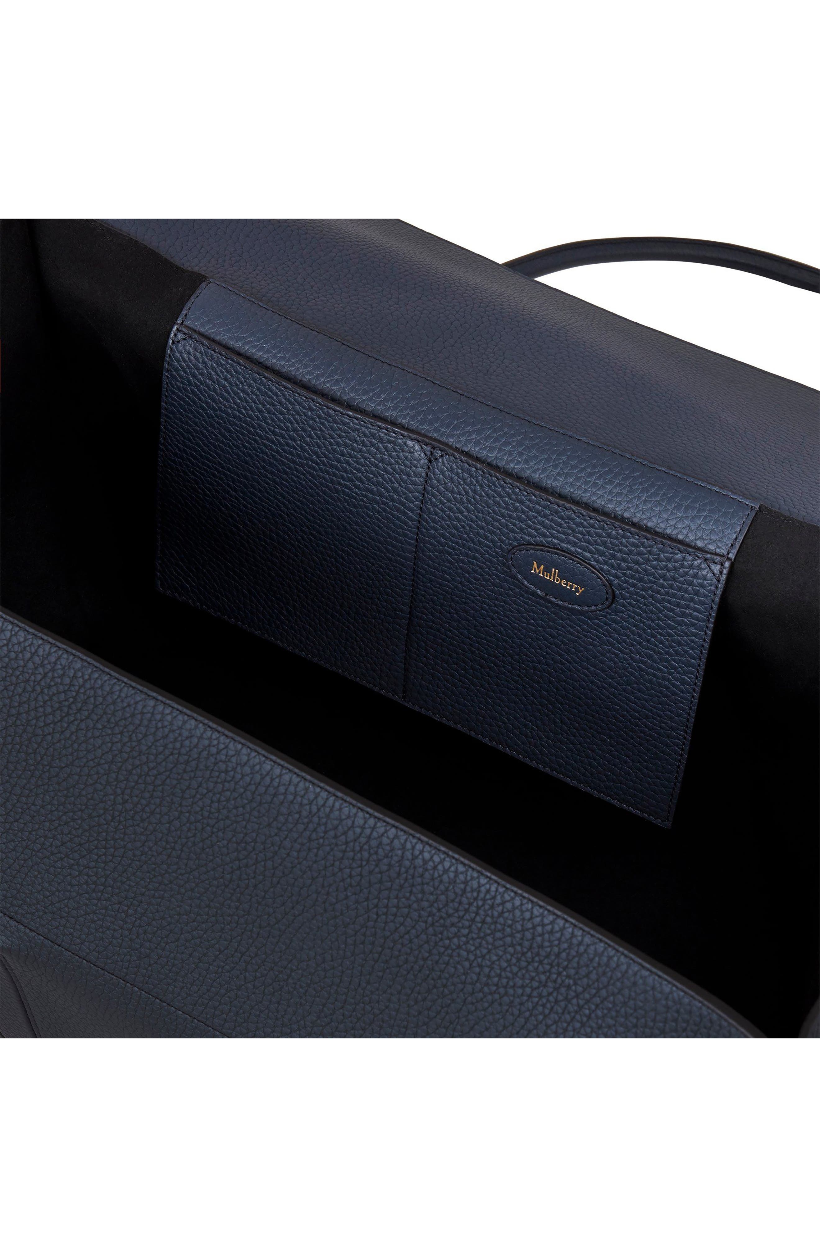 Mulberry Large Soft Bayswater Leather Satchel in Night Sky at Nordstrom - 4