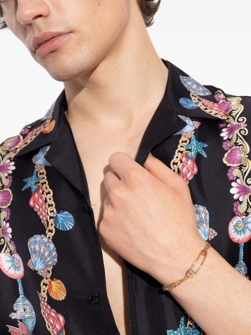 VERSACE Safety Pin chain bracelet outlook