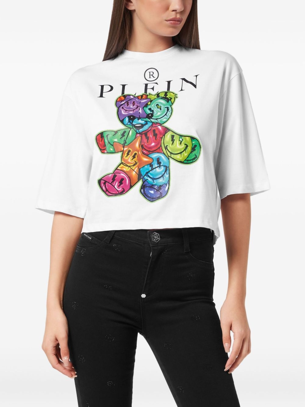 Teddy cropped T-shirt - 3