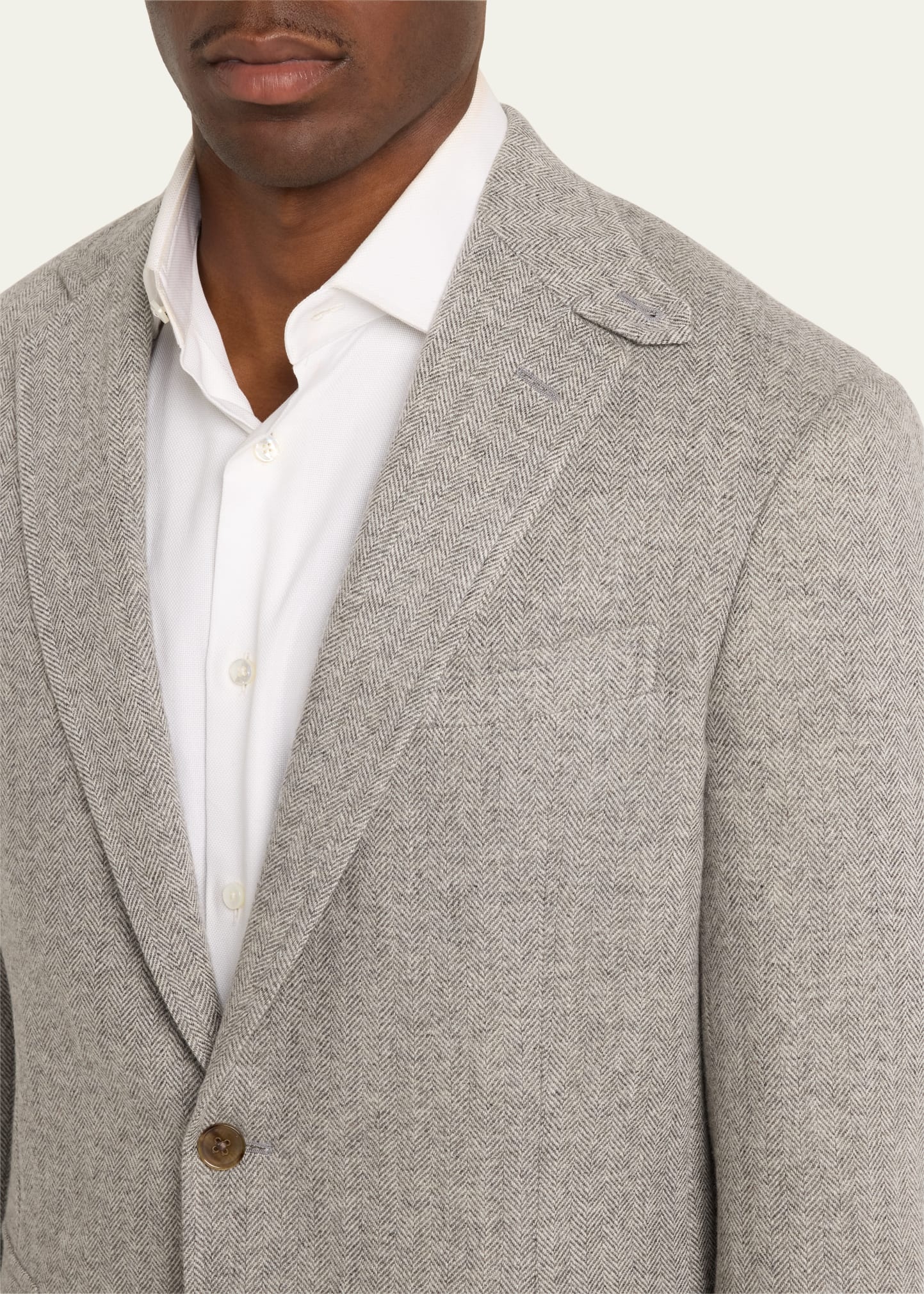 Men's Kent Bellows Herringbone Sport Coat - 5