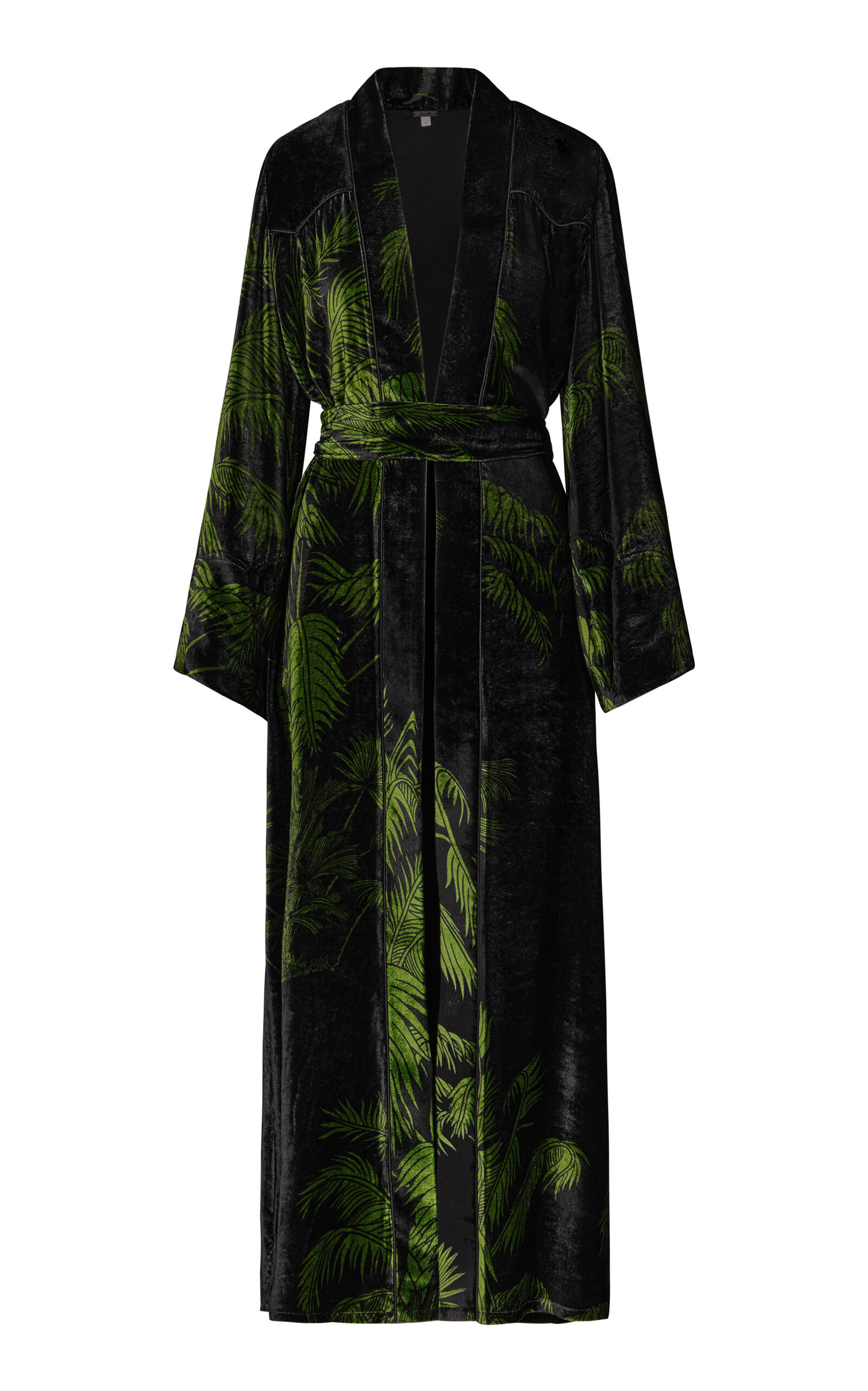 Alma Majestuosa Kimono dark green - 5