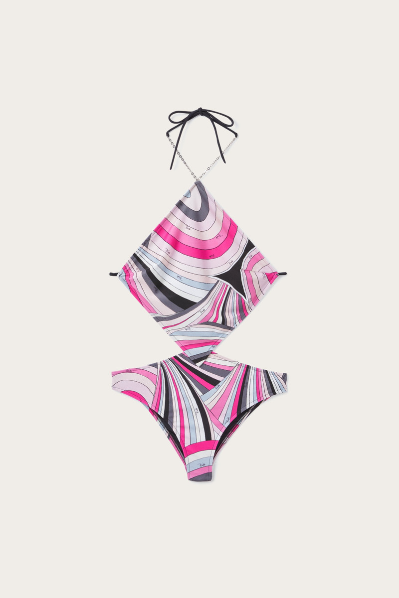 IRIDE PRINT SWIMSUIT 1
