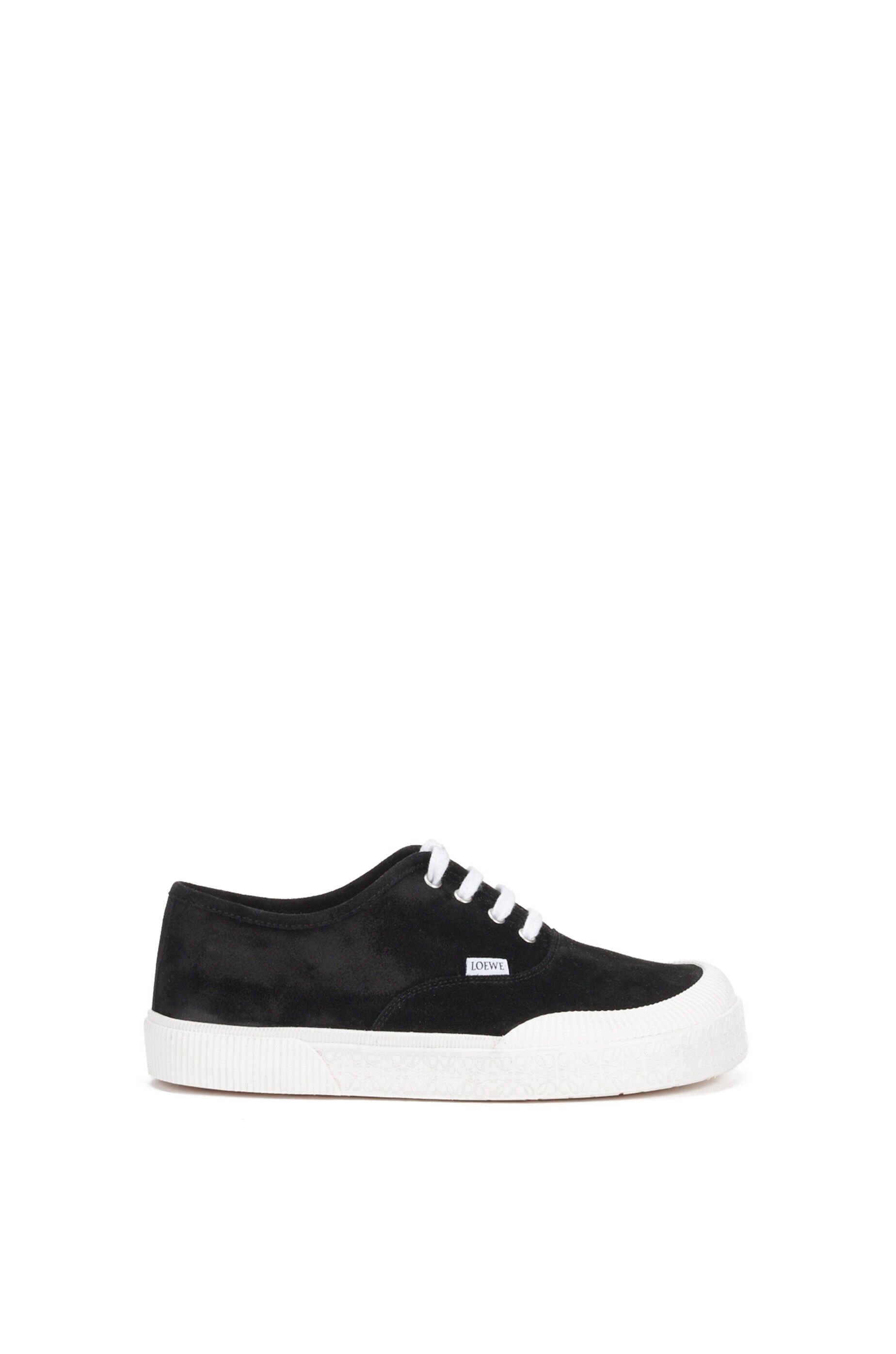 Terra Vulca lace-up sneaker in suede - 1