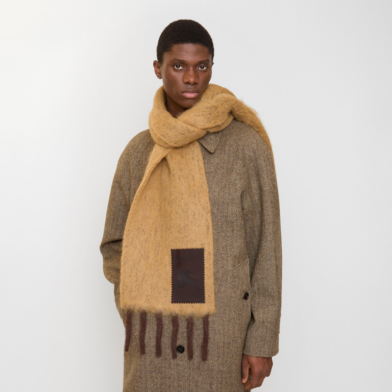 Burberry Alpaca Wool Blend Scarf outlook