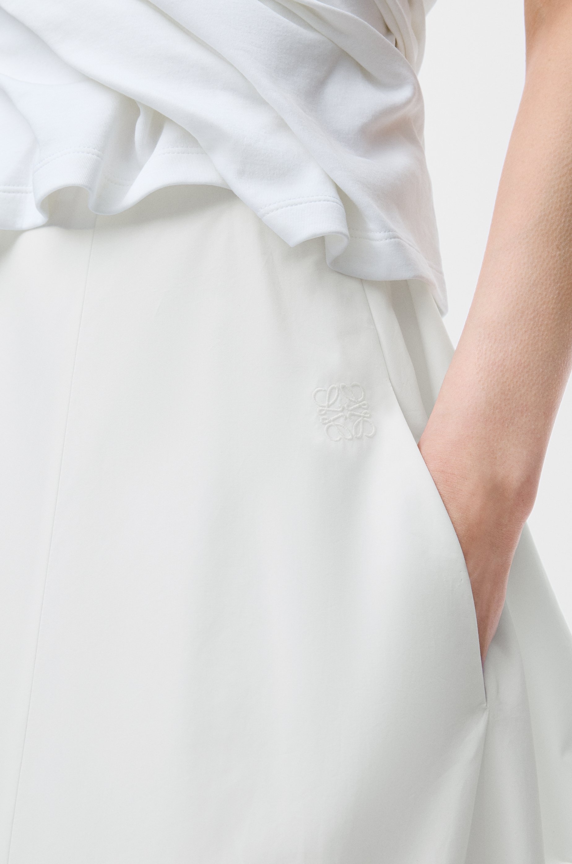 Wrap skirt in cotton - 5