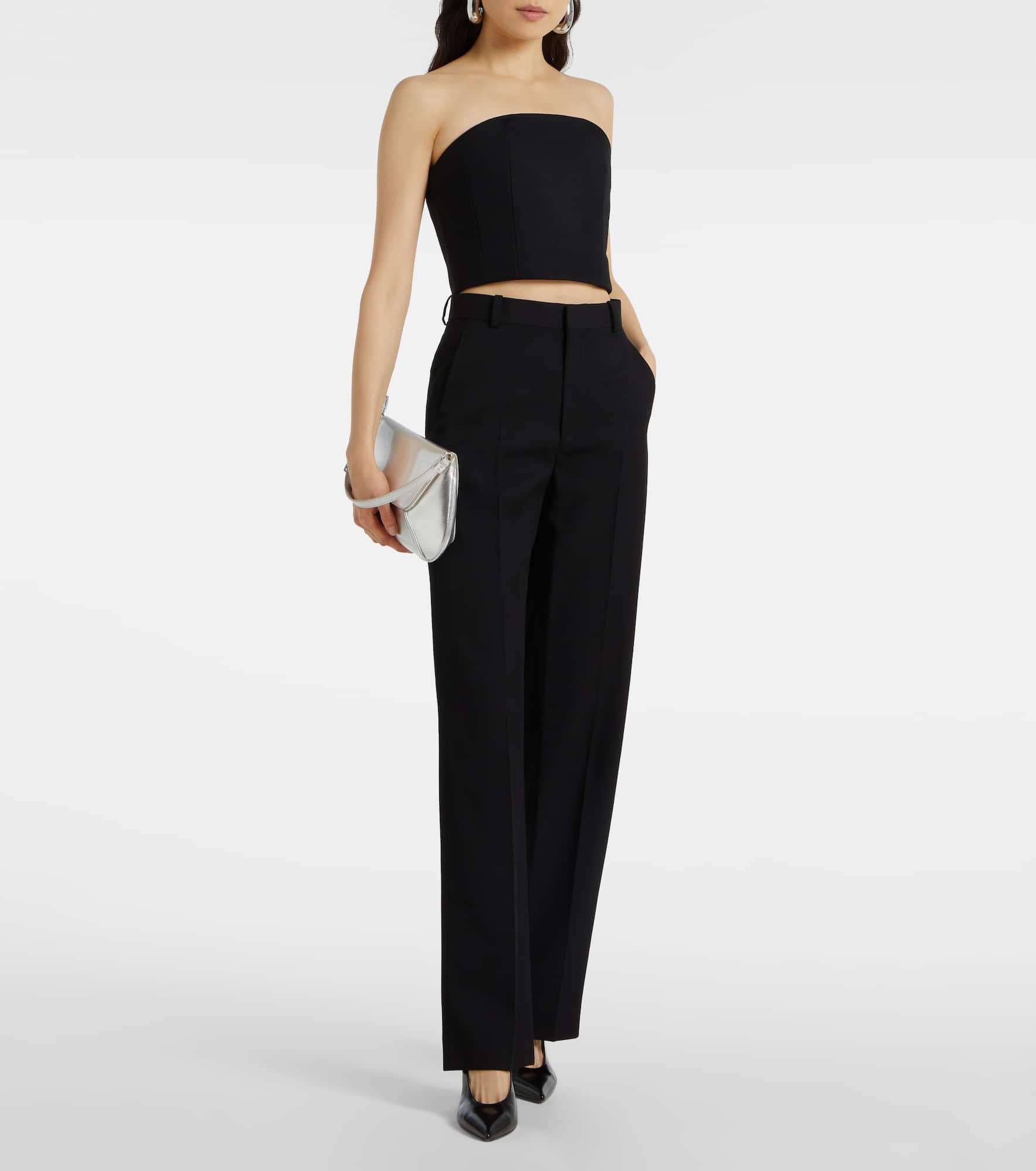 Wool-blend bustier - 2