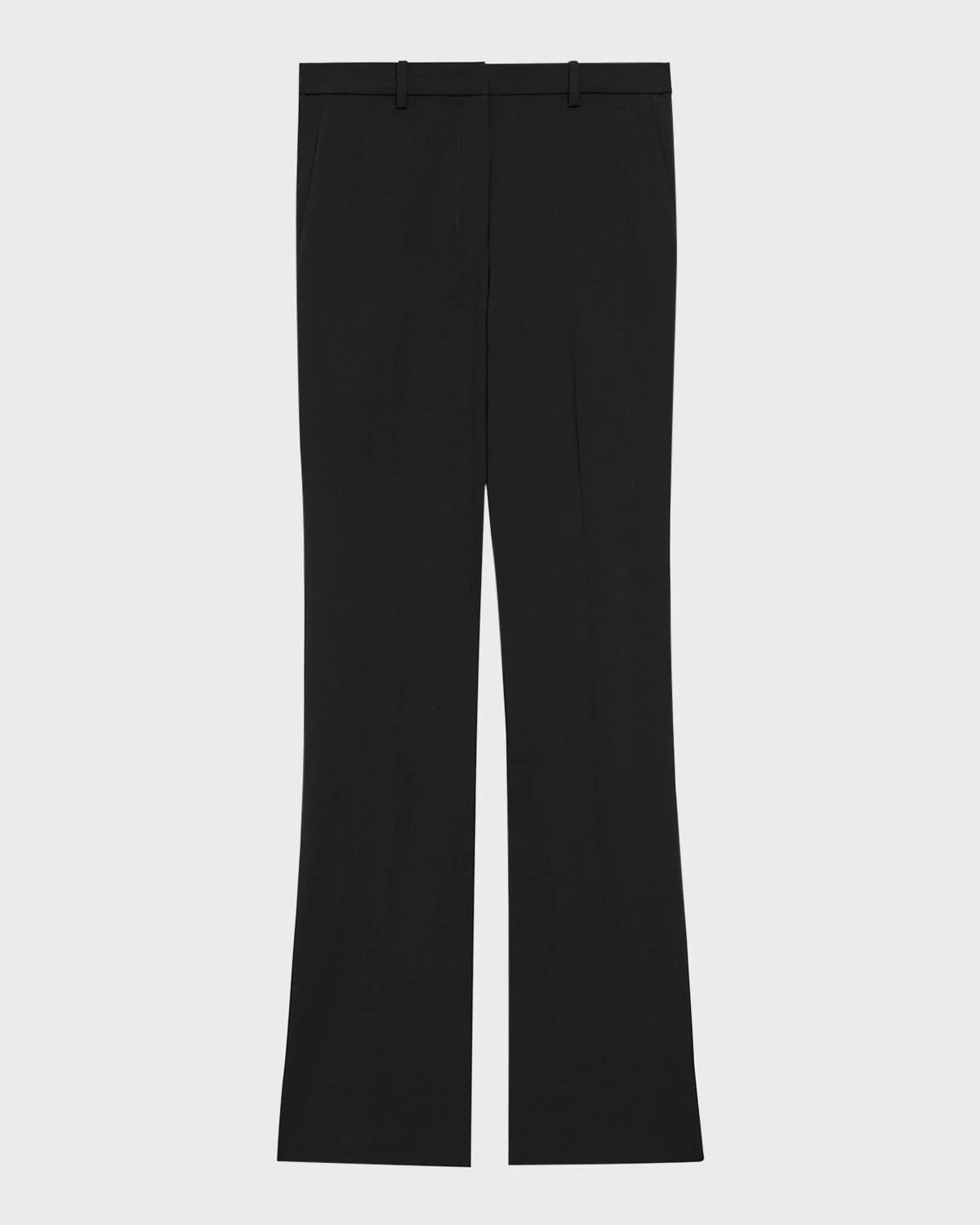 Traceable Wool Slim Straight-Leg Trousers - 1