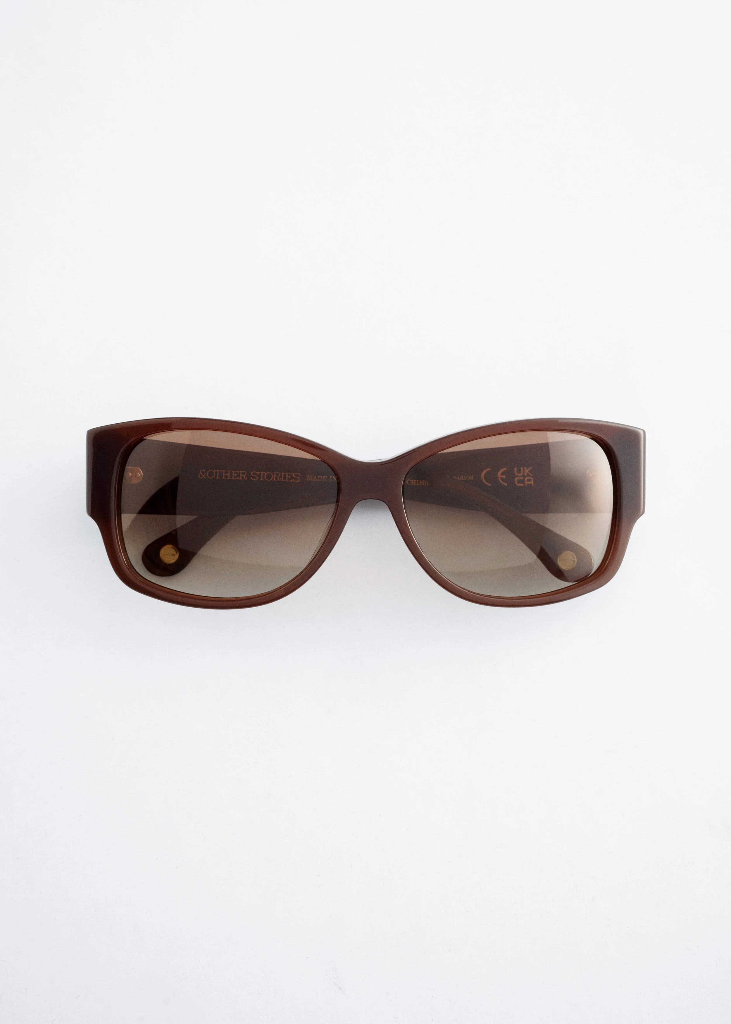 Oval-Frame Sunglasses - 1
