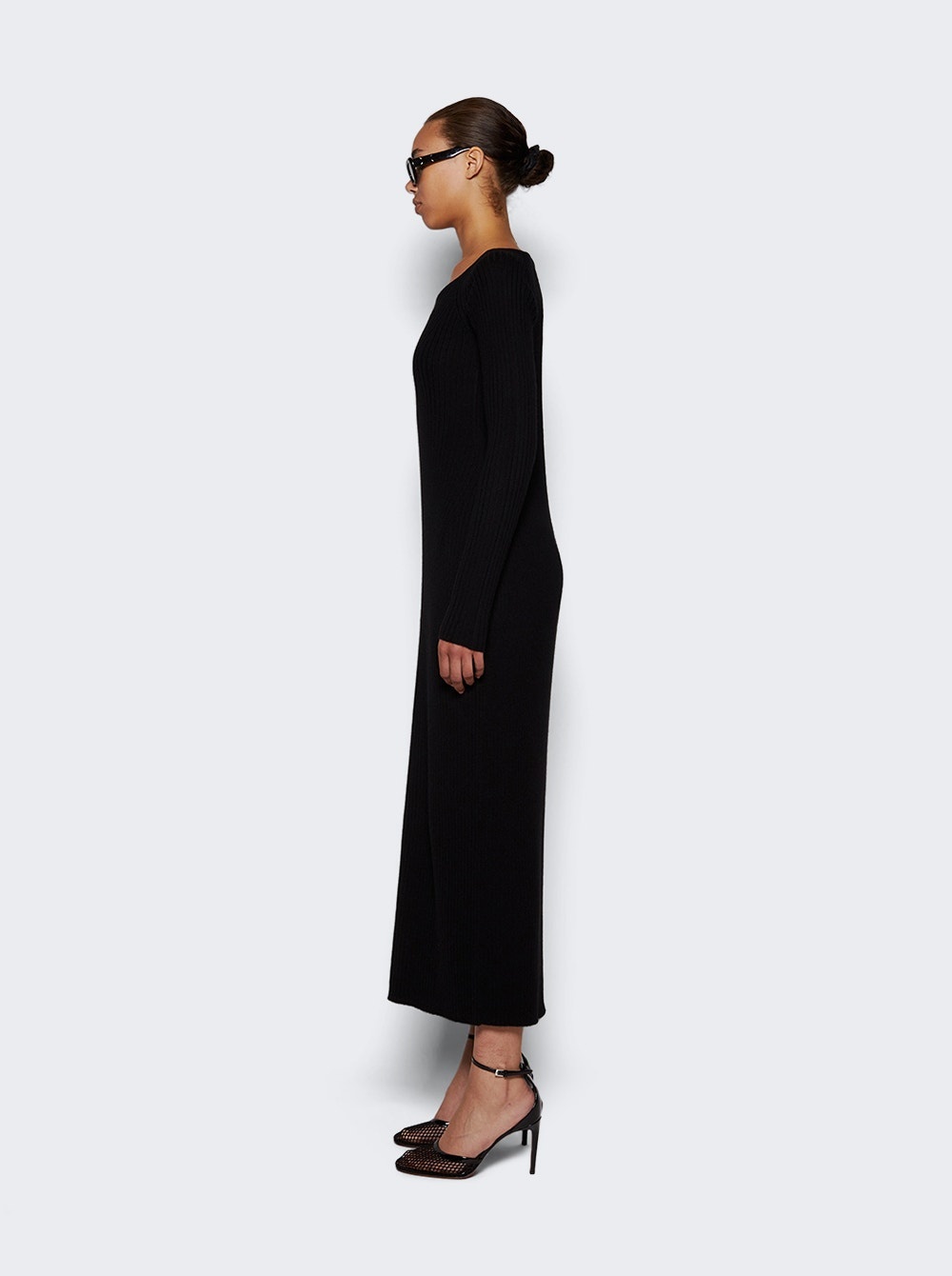 Anoush Knitted Dress Black - 4