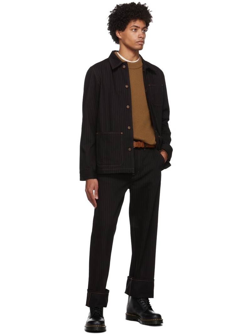 Nudie Jeans Black Hickory Jacket outlook