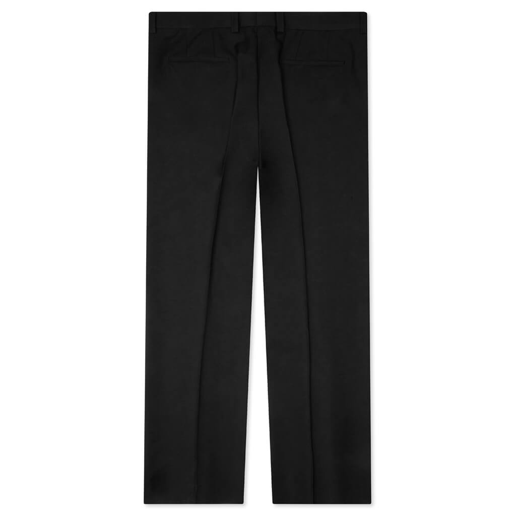 STRAIGHT TROUSER - BLACK - 2