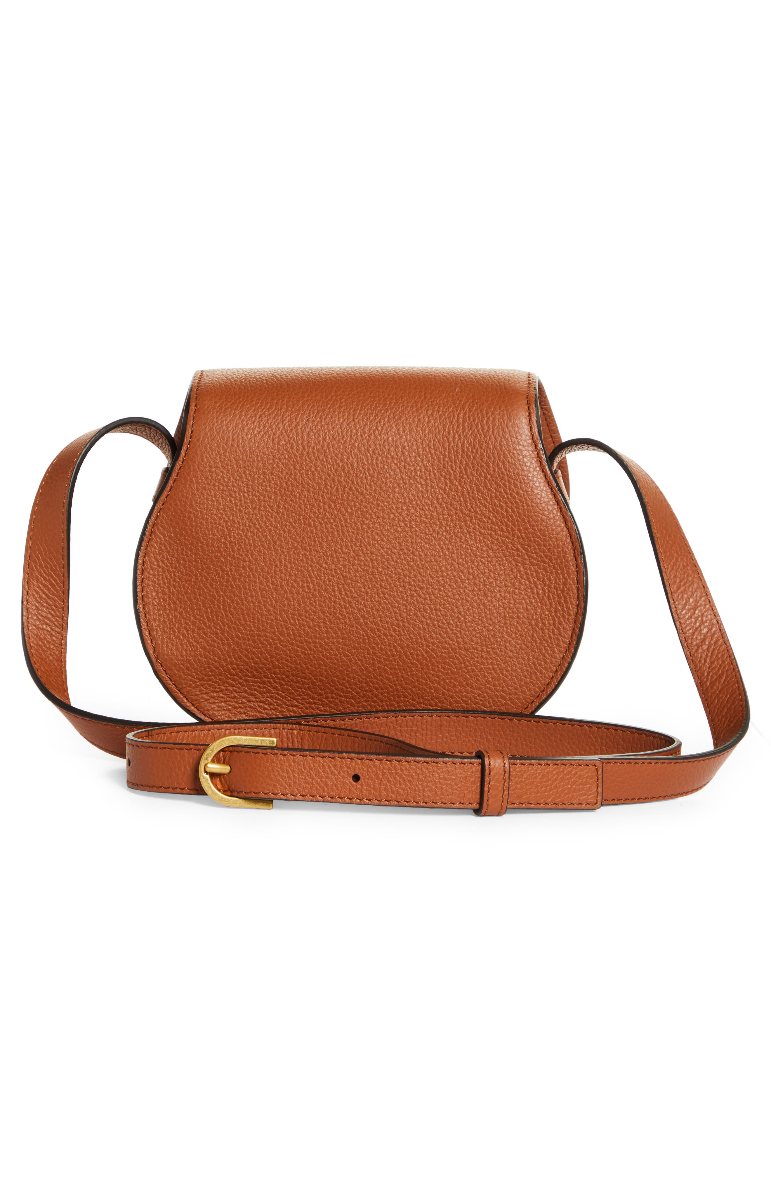 Small Marcie Leather Crossbody Bag - 4